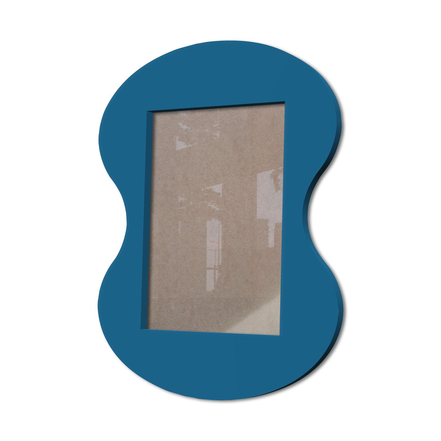 Moldura Provençal Colorida Em Mdf 6 mm Para Quadros Decorativos Com Fundo MDF e Acetato