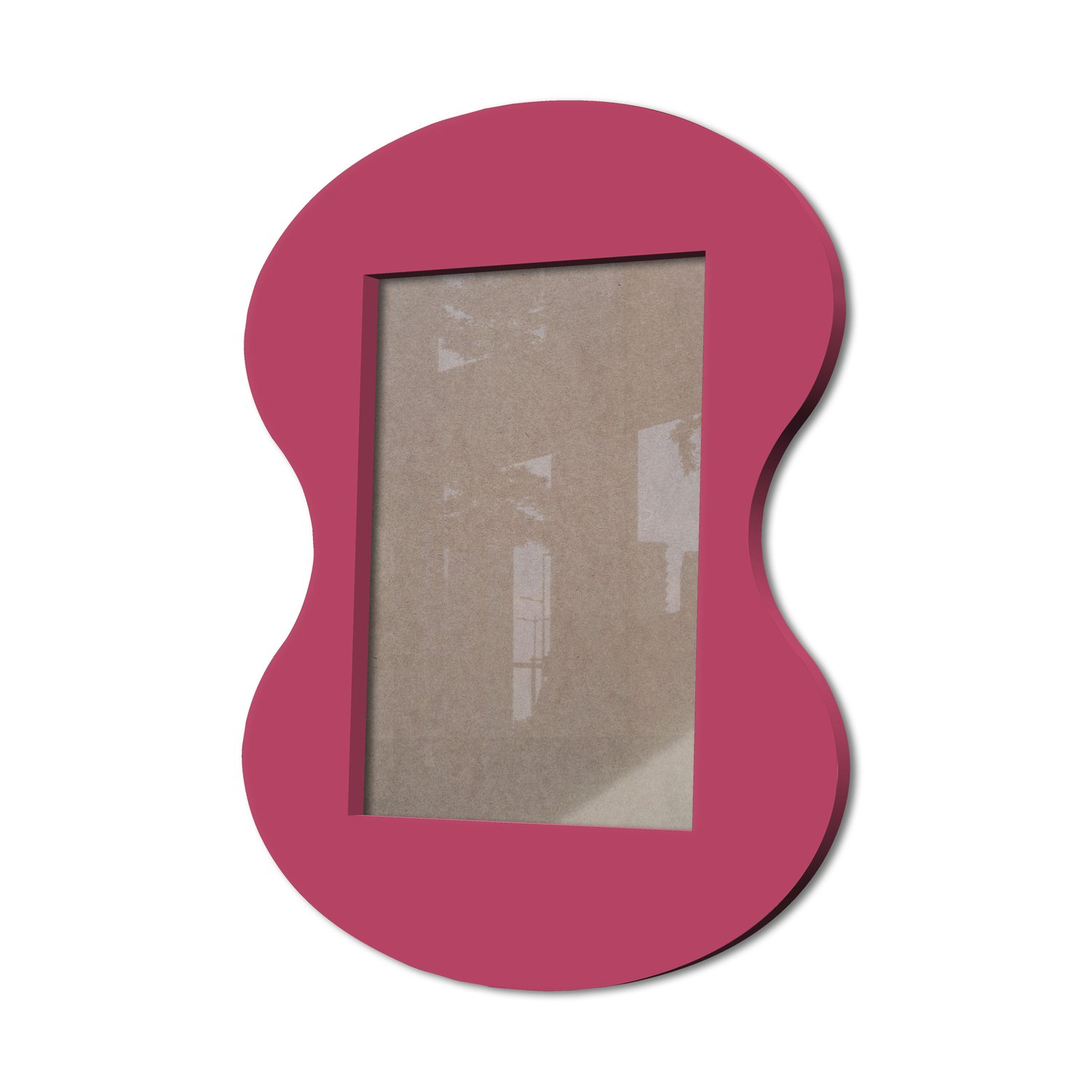 Moldura Provençal Colorida Em Mdf 6 mm Para Quadros Decorativos Com Fundo MDF e Acetato