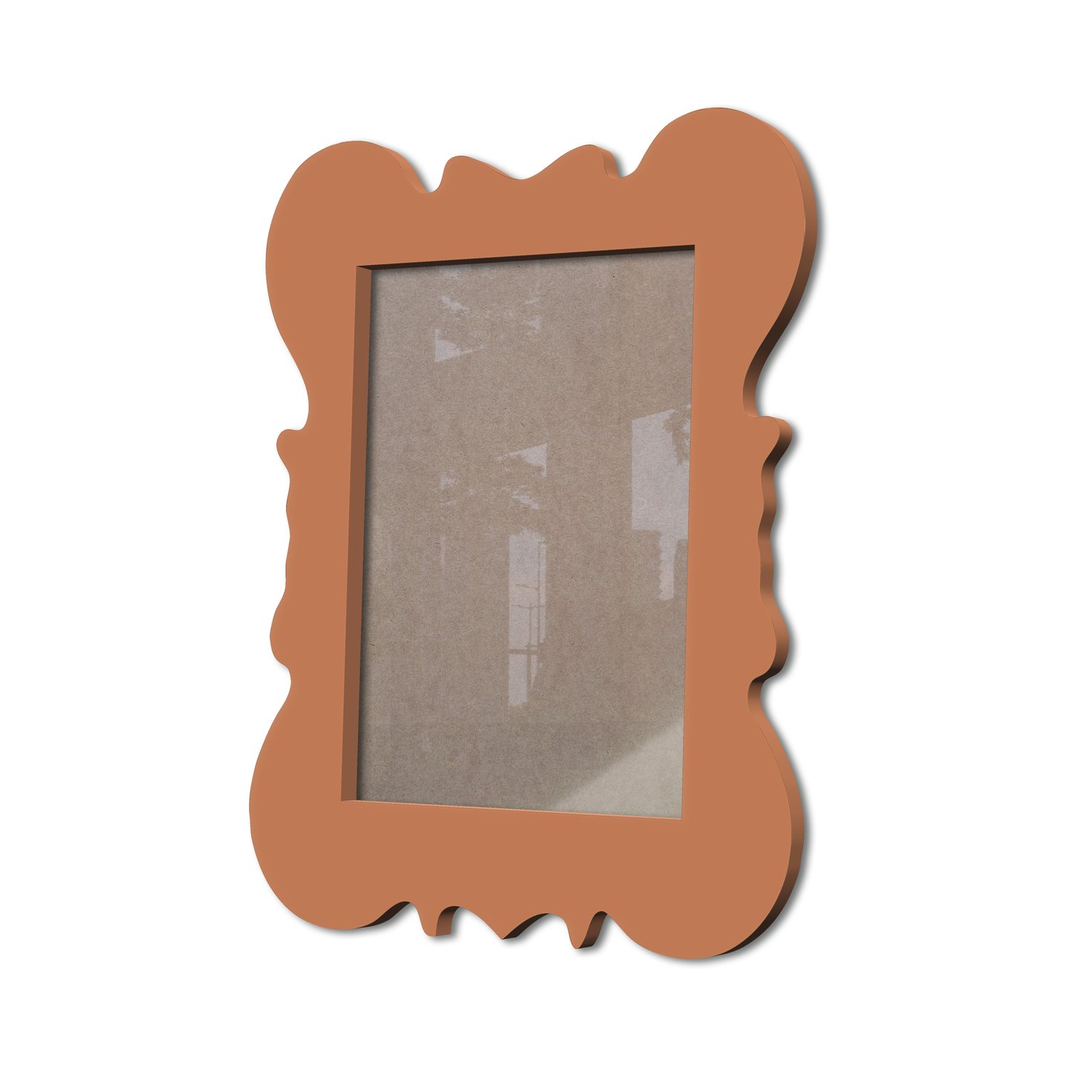 Moldura Provençal Colorida Em Mdf 6 mm Para Quadros Decorativos Com Fundo MDF e Acetato