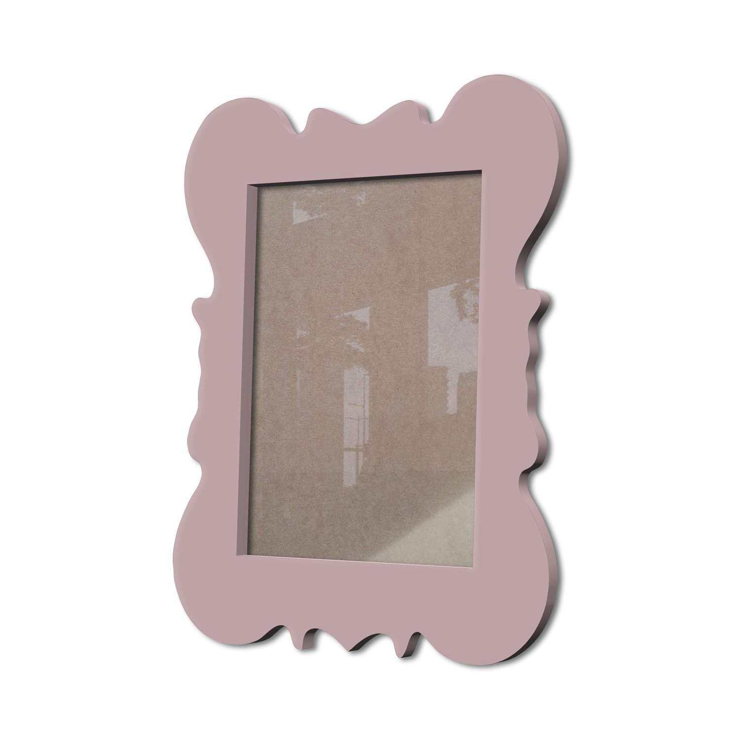 Moldura Provençal Colorida Em Mdf 6 mm Para Quadros Decorativos Com Fundo MDF e Acetato