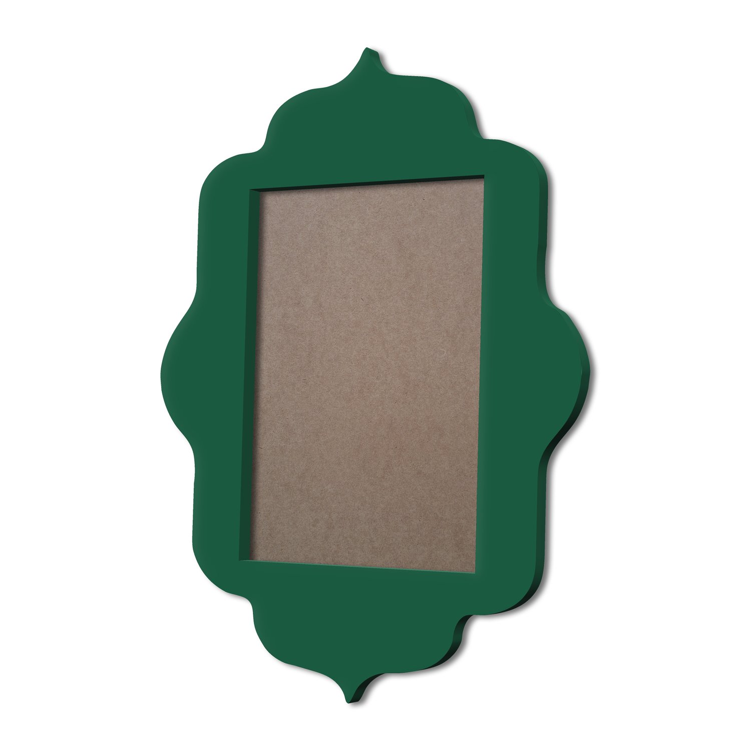 Moldura Provençal Colorida Em MDF 6mm Para Quadros Decorativos Com Fundo MDF