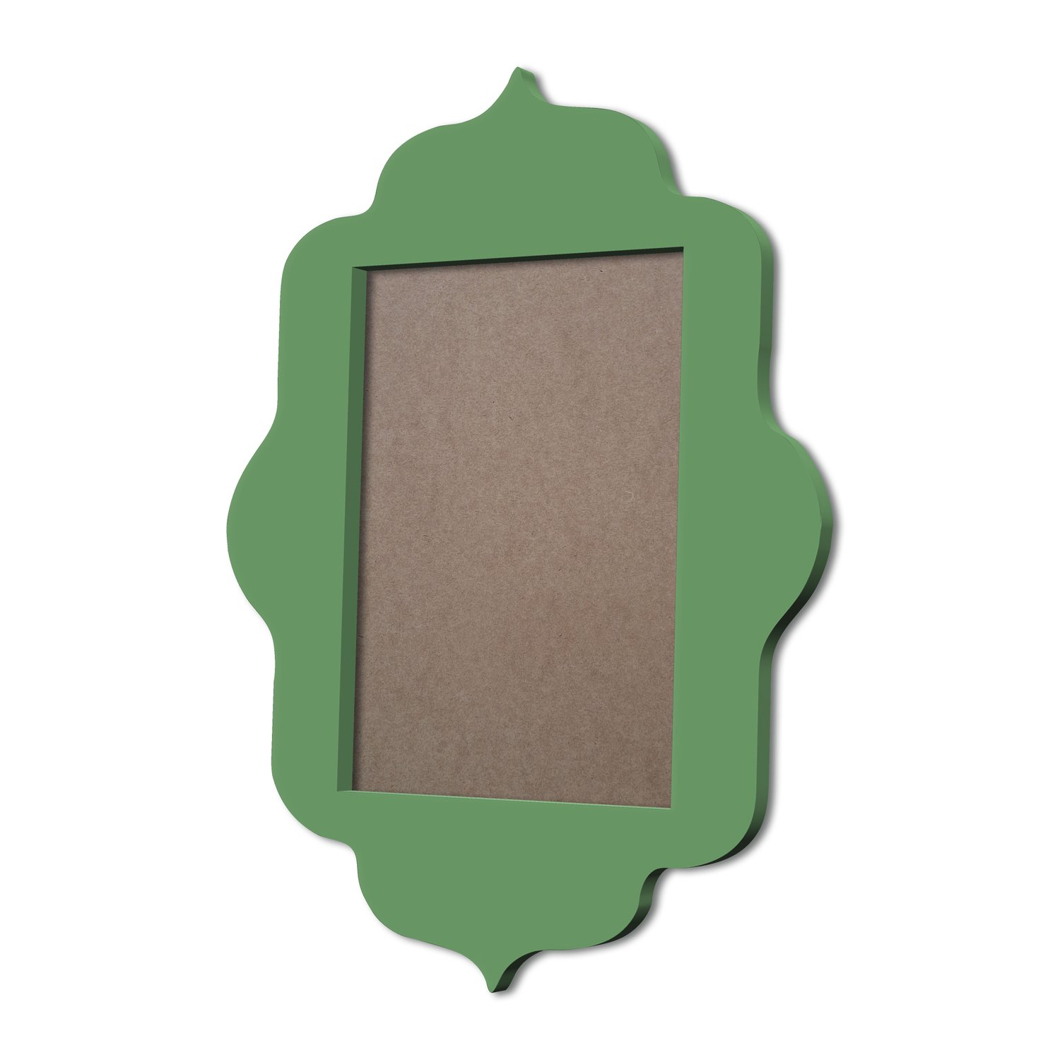 Moldura Provençal Colorida Em MDF 6mm Para Quadros Decorativos Com Fundo MDF