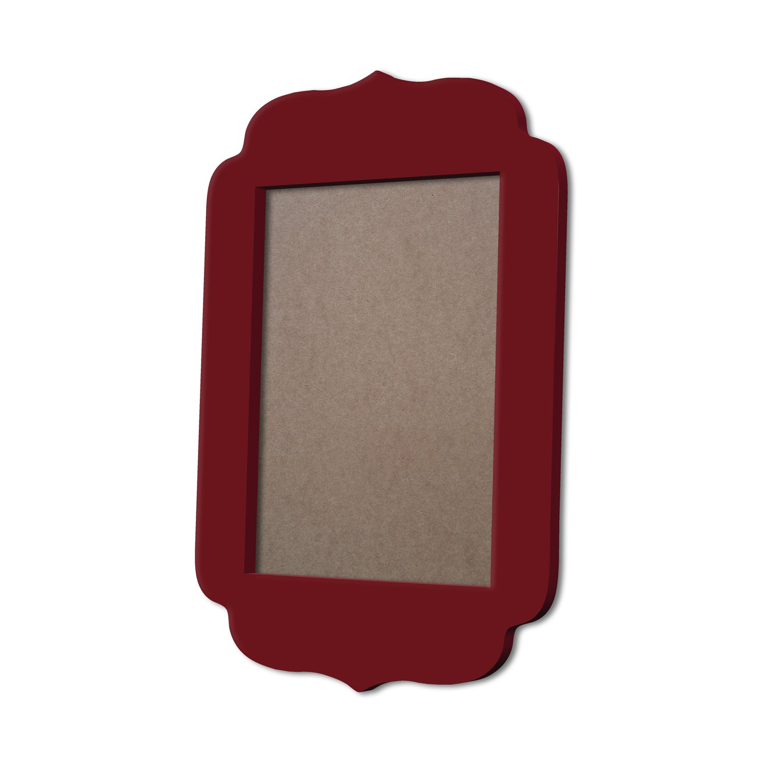 Moldura Provençal Colorida Em MDF 6mm Para Quadros Decorativos Com Fundo MDF