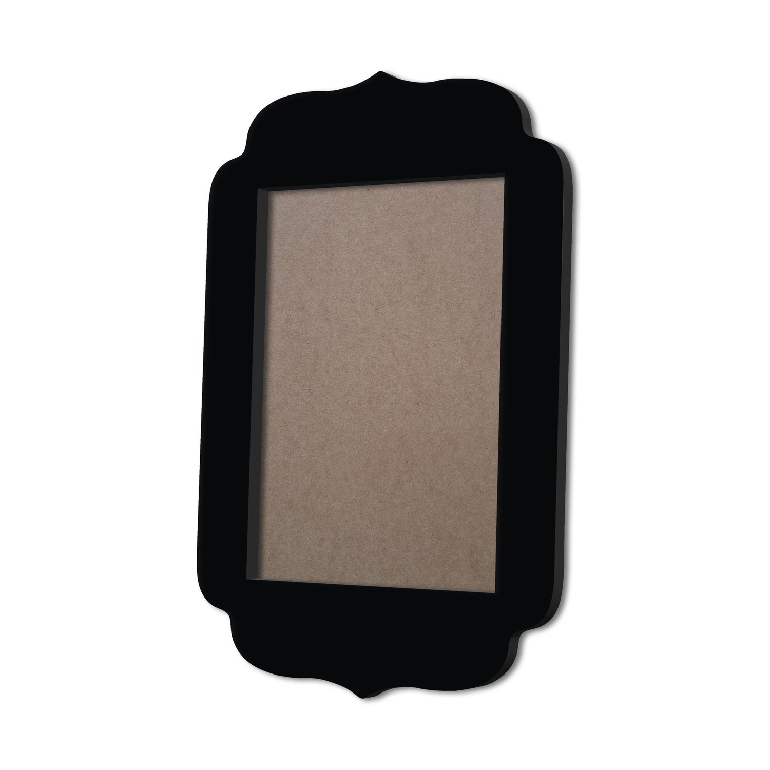 Moldura Provençal Colorida Em MDF 6mm Para Quadros Decorativos Com Fundo MDF