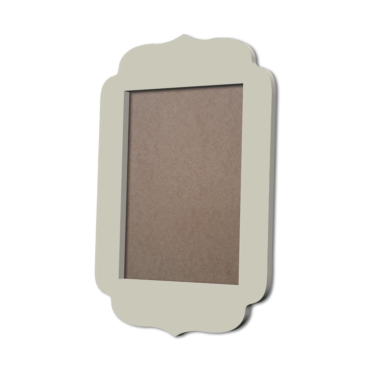 Moldura Provençal Colorida Em MDF 6mm Para Quadros Decorativos Com Fundo MDF