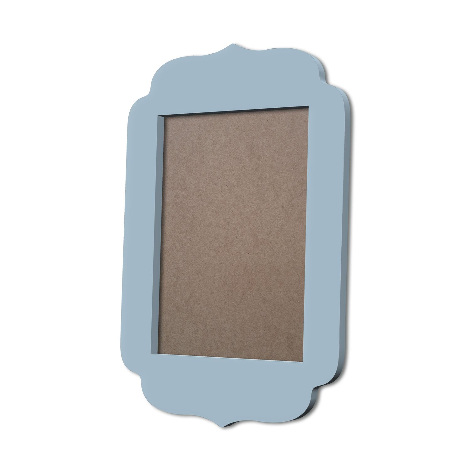 Moldura Provençal Colorida Em MDF 6mm Para Quadros Decorativos Com Fundo MDF