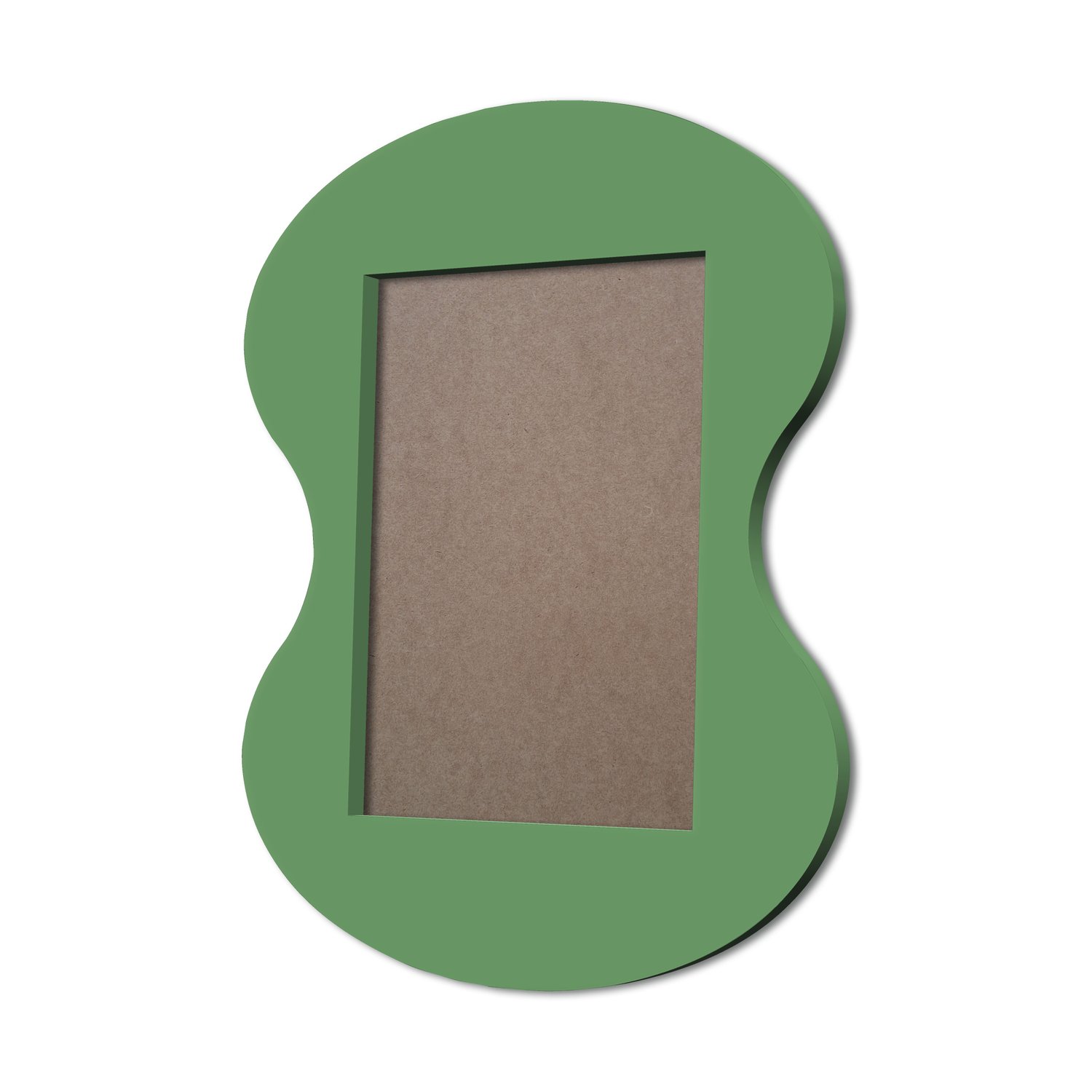Moldura Provençal Colorida Em MDF 6mm Para Quadros Decorativos Com Fundo MDF