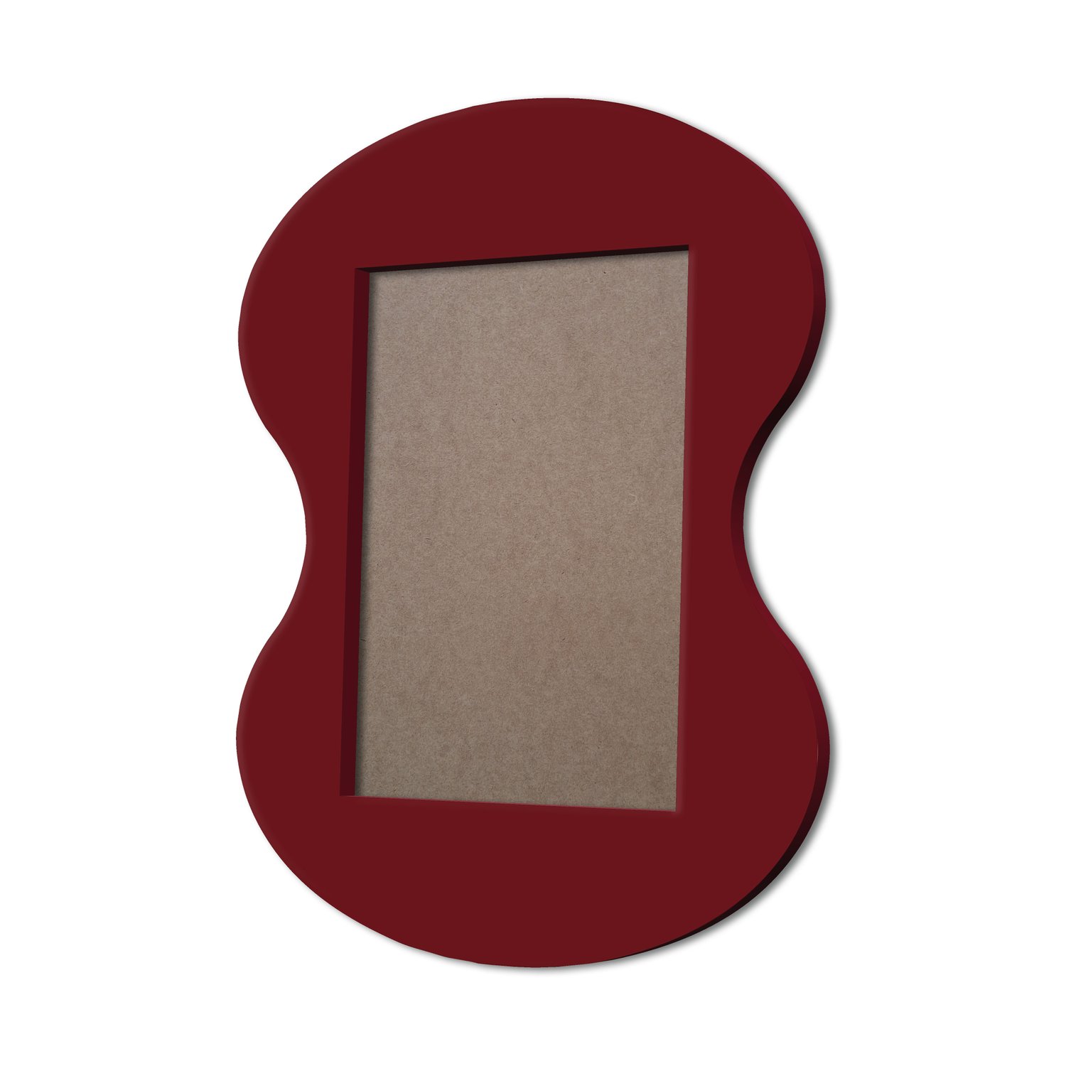 Moldura Provençal Colorida Em MDF 6mm Para Quadros Decorativos Com Fundo MDF