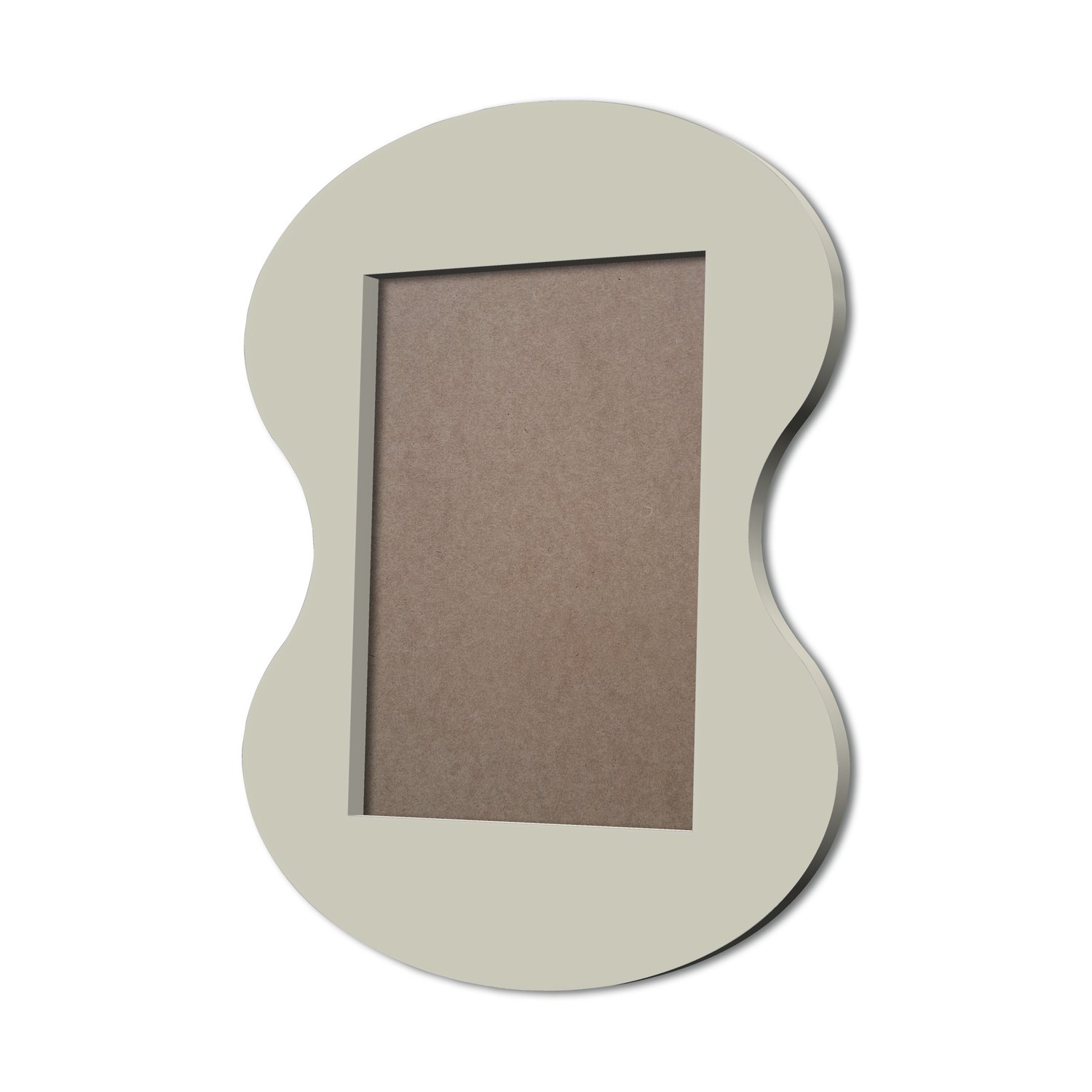 Moldura Provençal Colorida Em MDF 6mm Para Quadros Decorativos Com Fundo MDF
