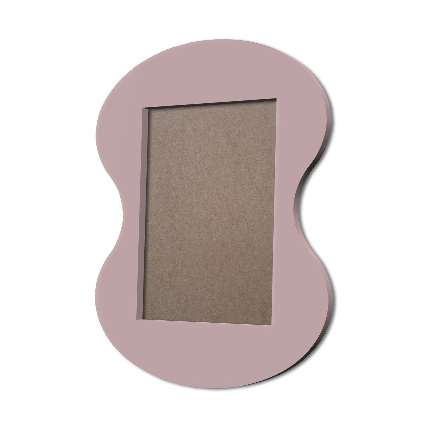 Moldura Provençal Colorida Em MDF 6mm Para Quadros Decorativos Com Fundo MDF