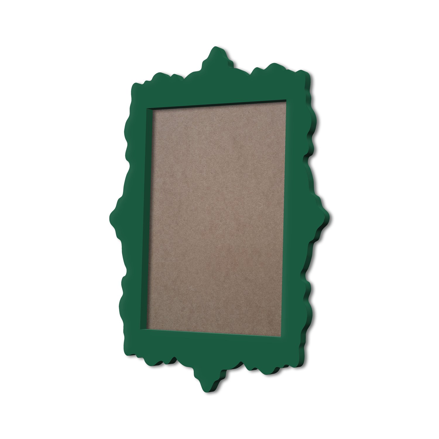 Moldura Provençal Colorida Em MDF 6mm Para Quadros Decorativos Com Fundo MDF