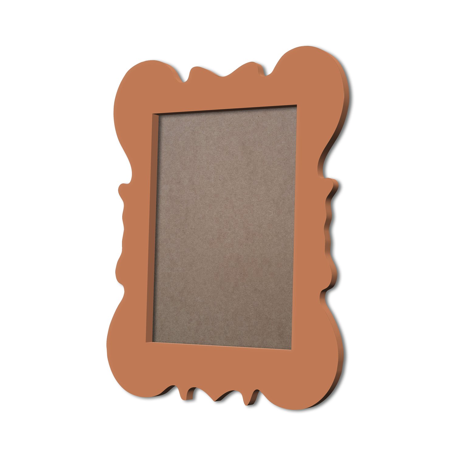 Moldura Provençal Colorida Em MDF 6mm Para Quadros Decorativos Com Fundo MDF