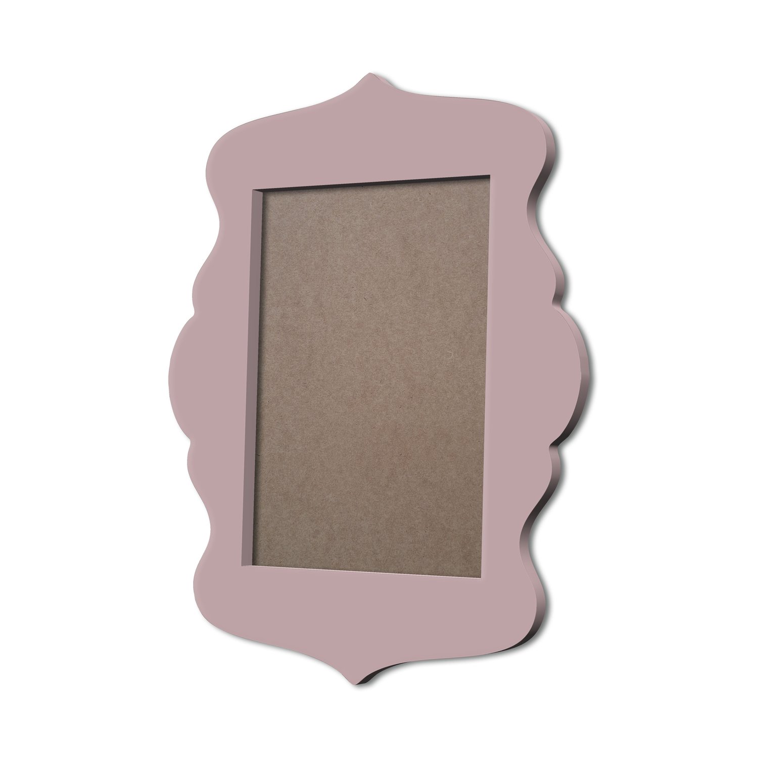Moldura Provençal Colorida Em MDF 6mm Para Quadros Decorativos Com Fundo MDF