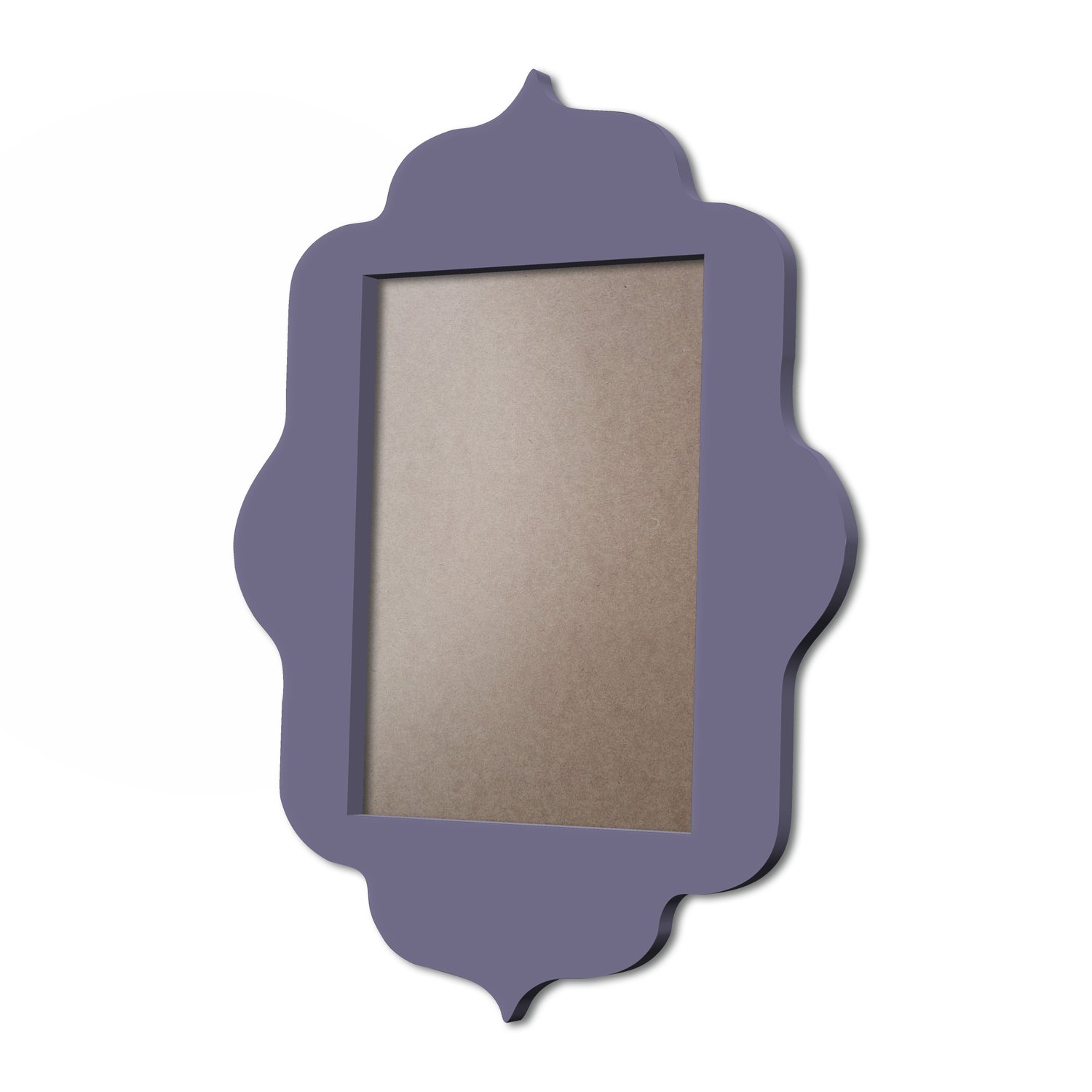 Moldura Provençal Colorida Em MDF 6mm Para Quadros Decorativos Com Fundo MDF e PVC Antirreflexo