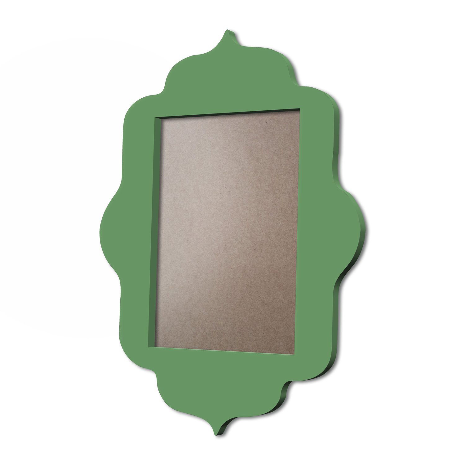 Moldura Provençal Colorida Em MDF 6mm Para Quadros Decorativos Com Fundo MDF e PVC Antirreflexo