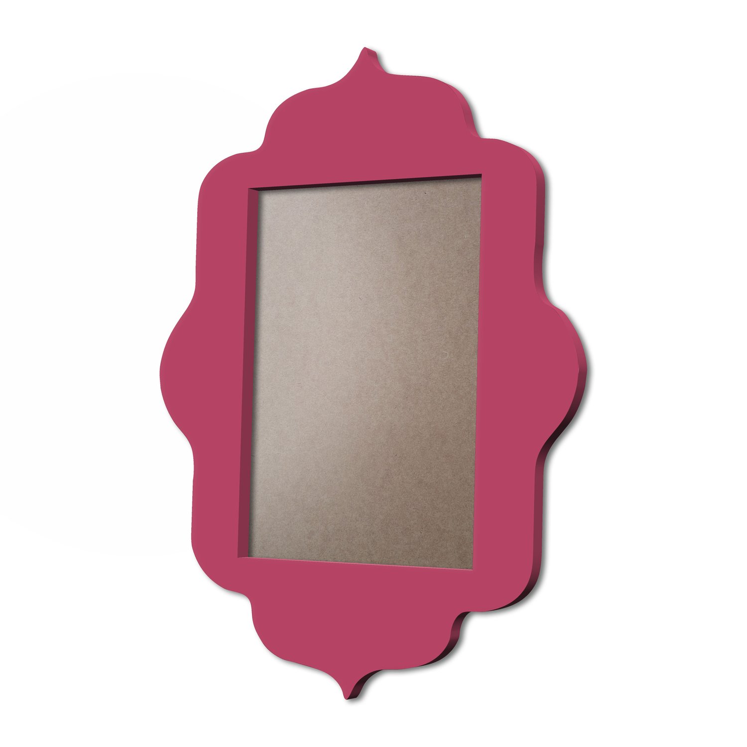 Moldura Provençal Colorida Em MDF 6mm Para Quadros Decorativos Com Fundo MDF e PVC Antirreflexo