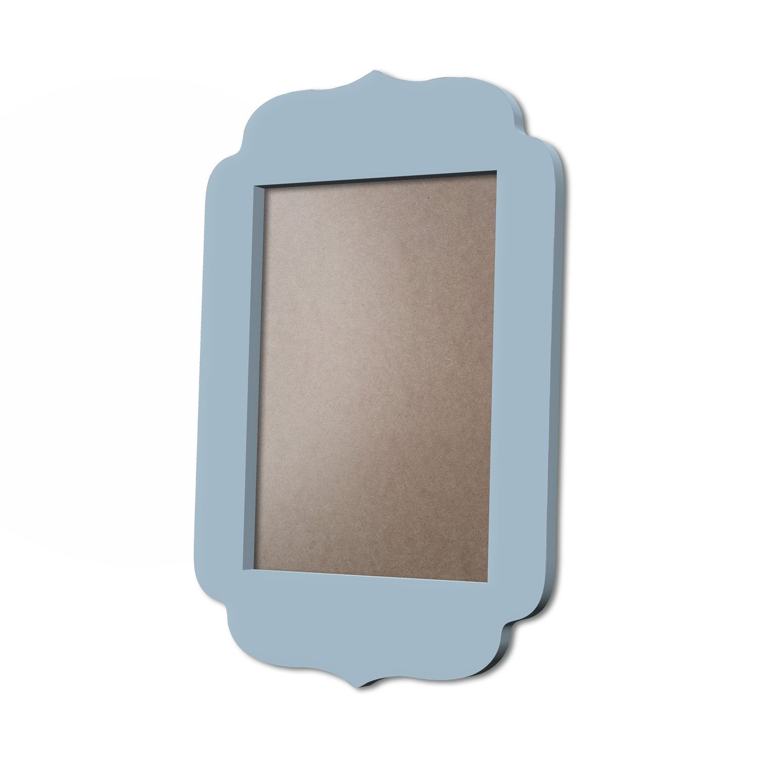 Moldura Provençal Colorida Em MDF 6mm Para Quadros Decorativos Com Fundo MDF e PVC Antirreflexo
