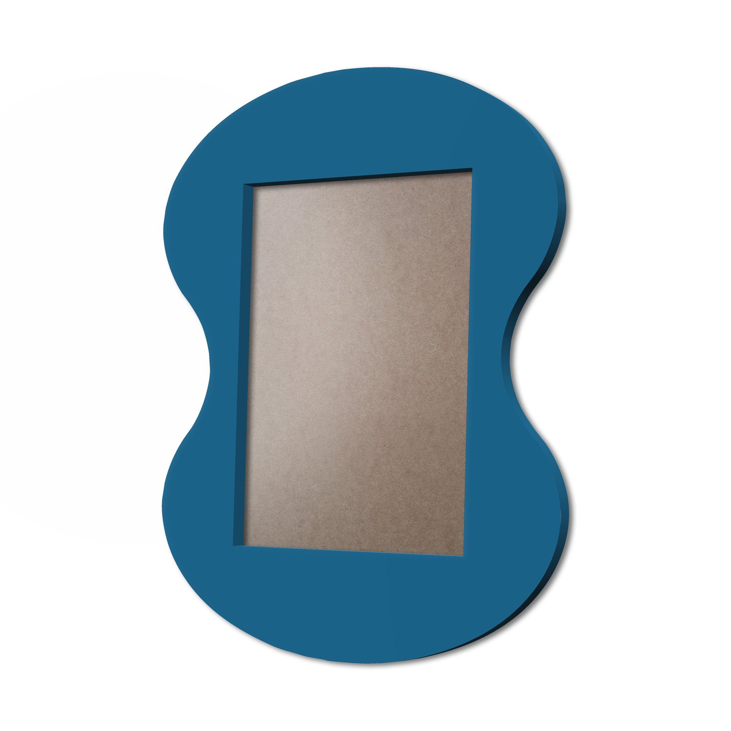 Moldura Provençal Colorida Em MDF 6mm Para Quadros Decorativos Com Fundo MDF e PVC Antirreflexo