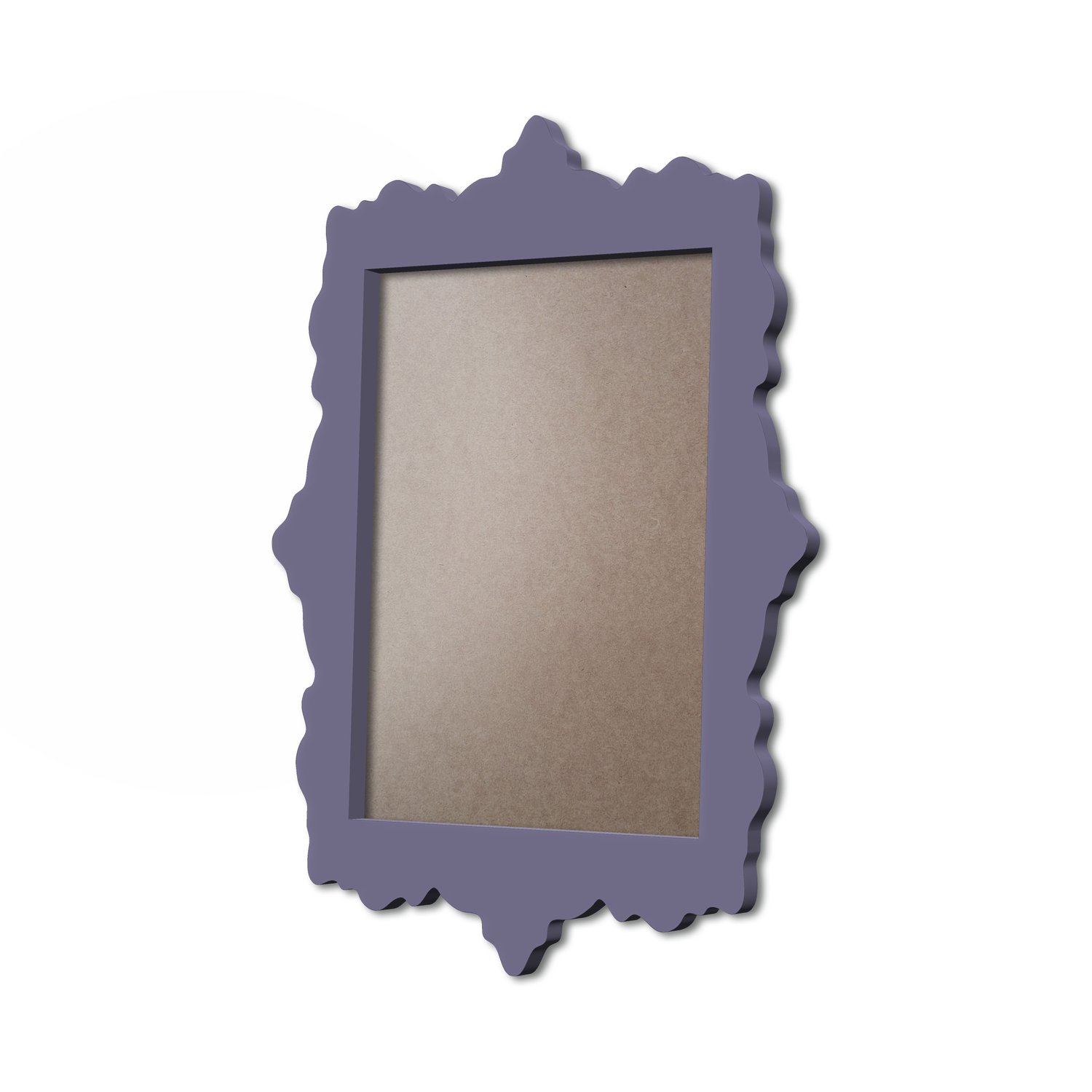 Moldura Provençal Colorida Em MDF 6mm Para Quadros Decorativos Com Fundo MDF e PVC Antirreflexo