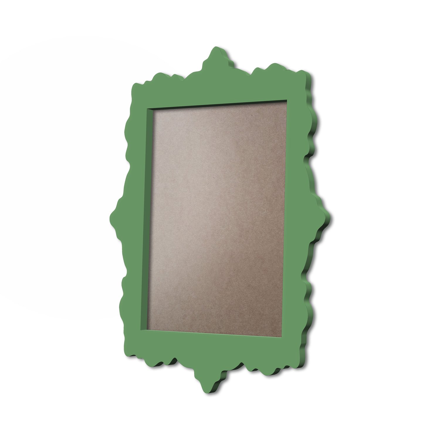 Moldura Provençal Colorida Em MDF 6mm Para Quadros Decorativos Com Fundo MDF e PVC Antirreflexo