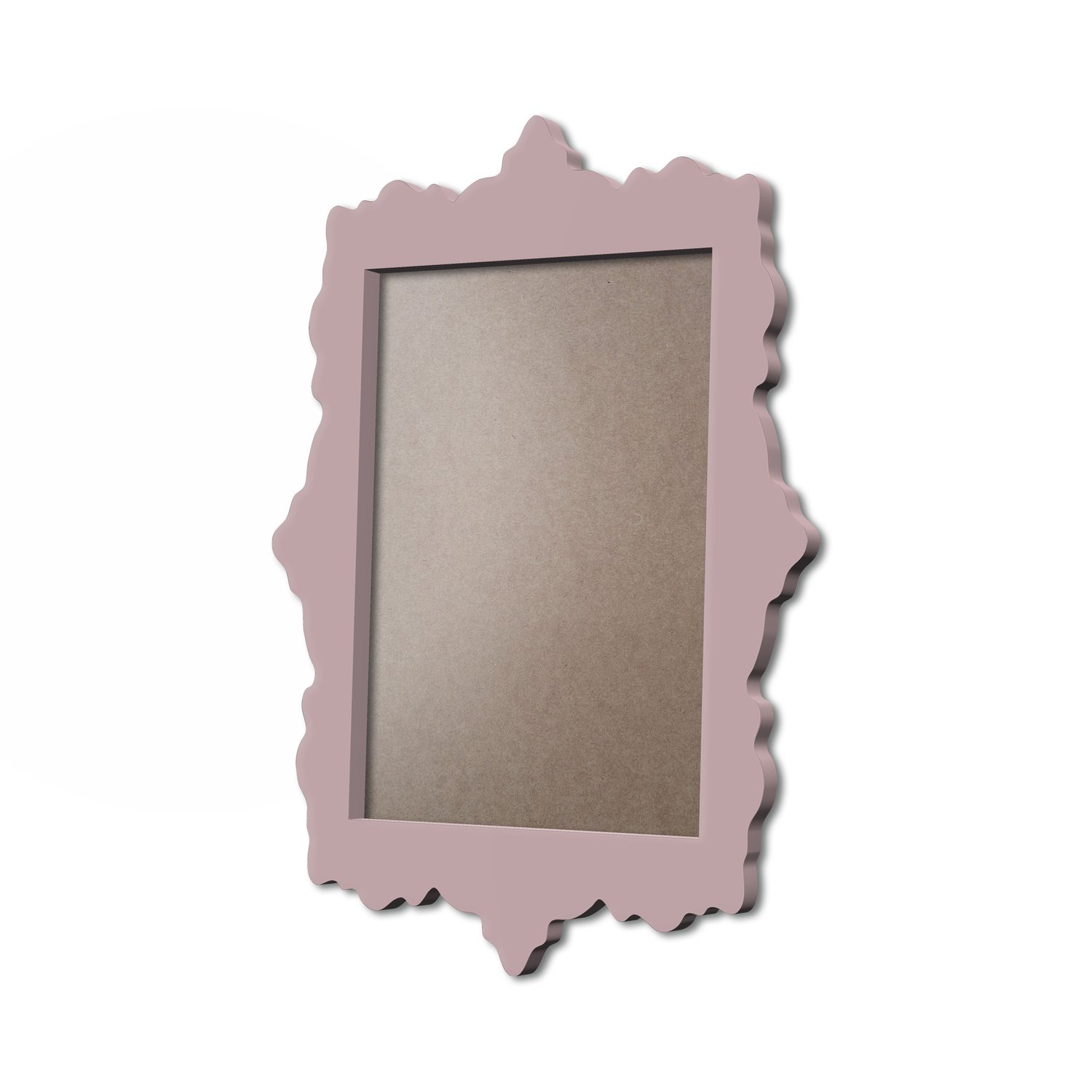 Moldura Provençal Colorida Em MDF 6mm Para Quadros Decorativos Com Fundo MDF e PVC Antirreflexo