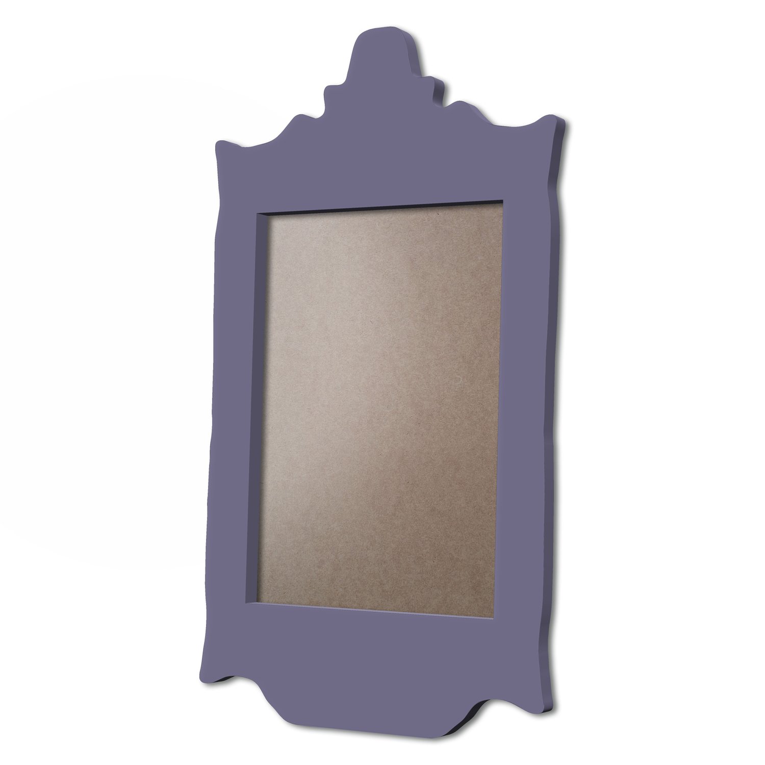 Moldura Provençal Colorida Em MDF 6mm Para Quadros Decorativos Com Fundo MDF e PVC Antirreflexo