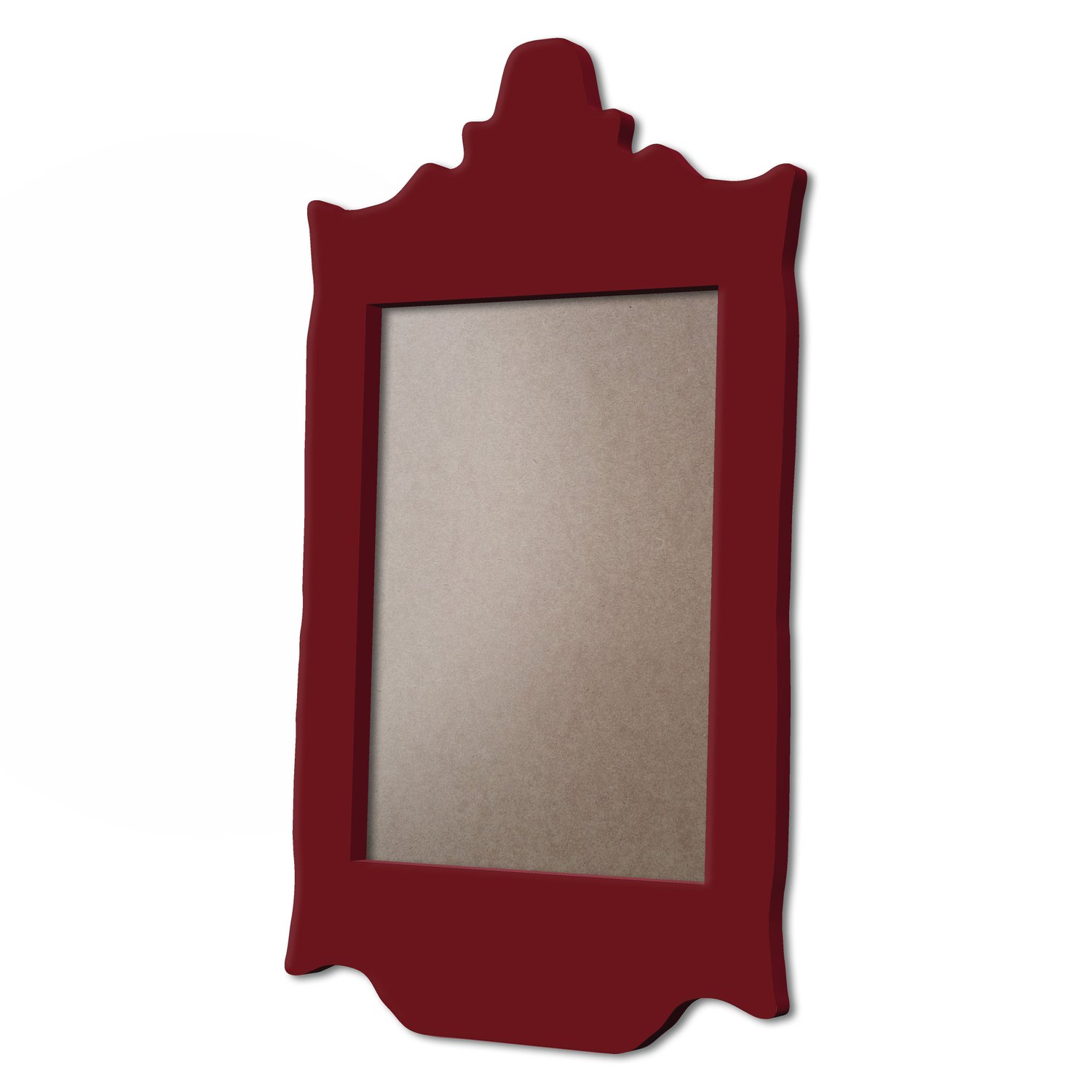 Moldura Provençal Colorida Em MDF 6mm Para Quadros Decorativos Com Fundo MDF e PVC Antirreflexo