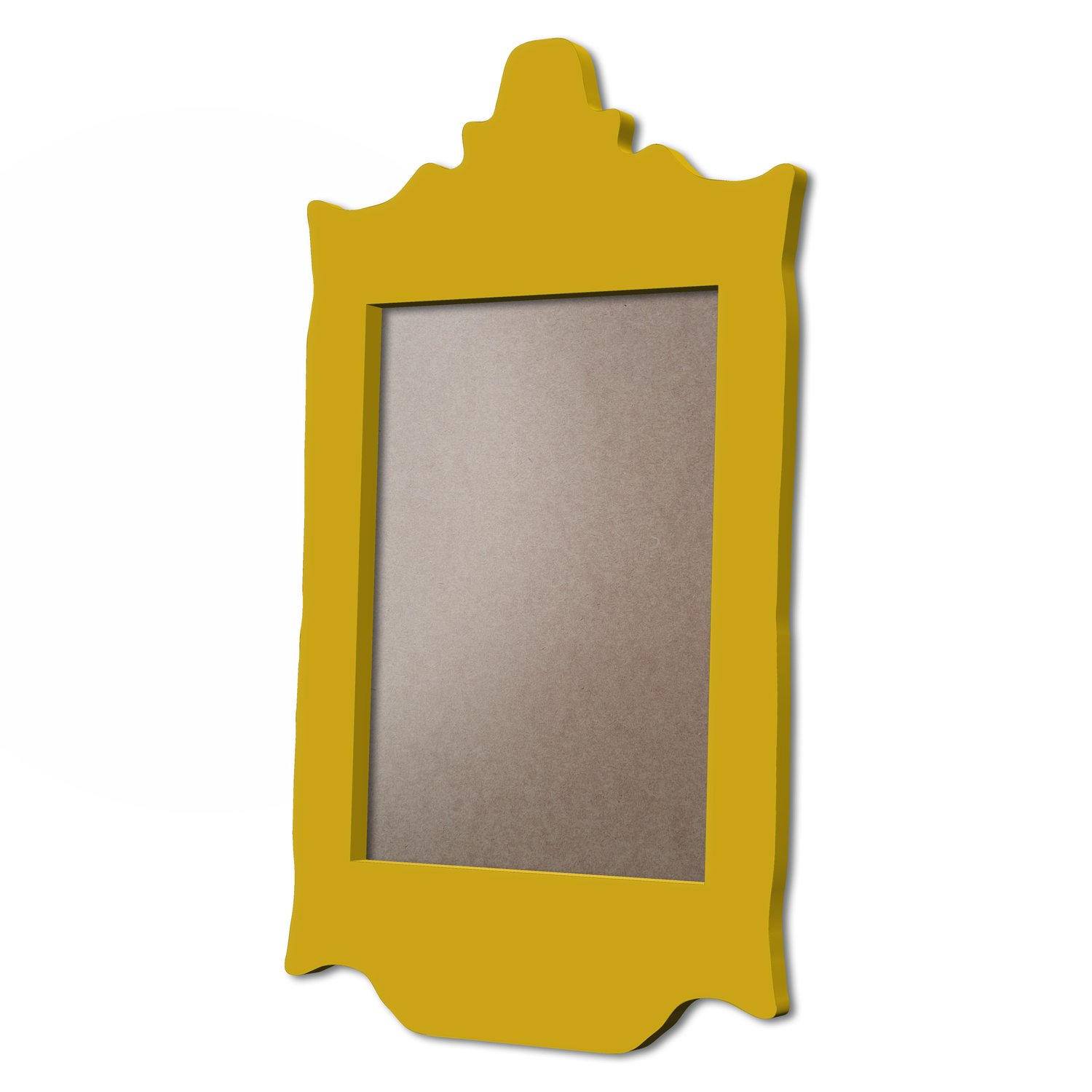 Moldura Provençal Colorida Em MDF 6mm Para Quadros Decorativos Com Fundo MDF e PVC Antirreflexo