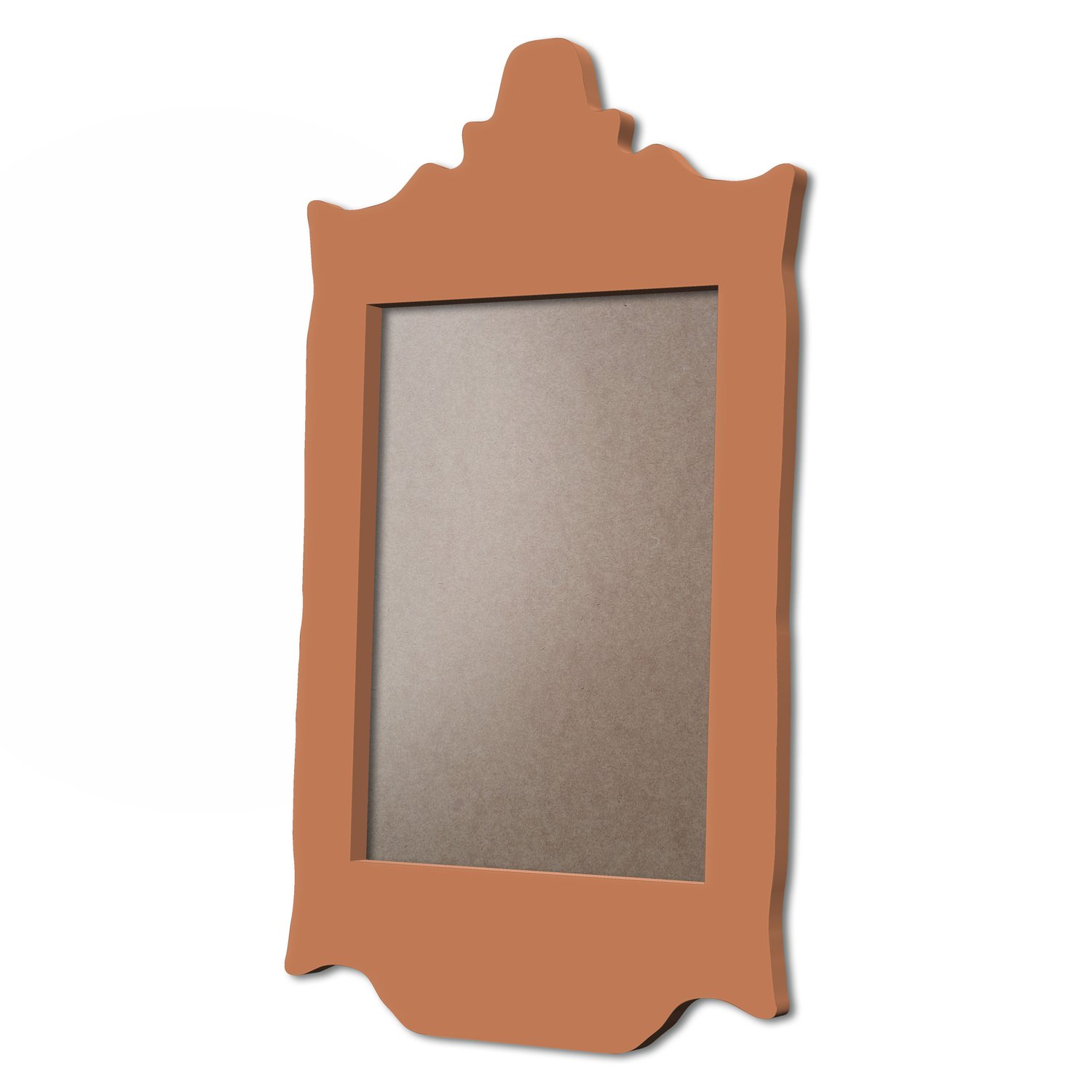 Moldura Provençal Colorida Em MDF 6mm Para Quadros Decorativos Com Fundo MDF e PVC Antirreflexo