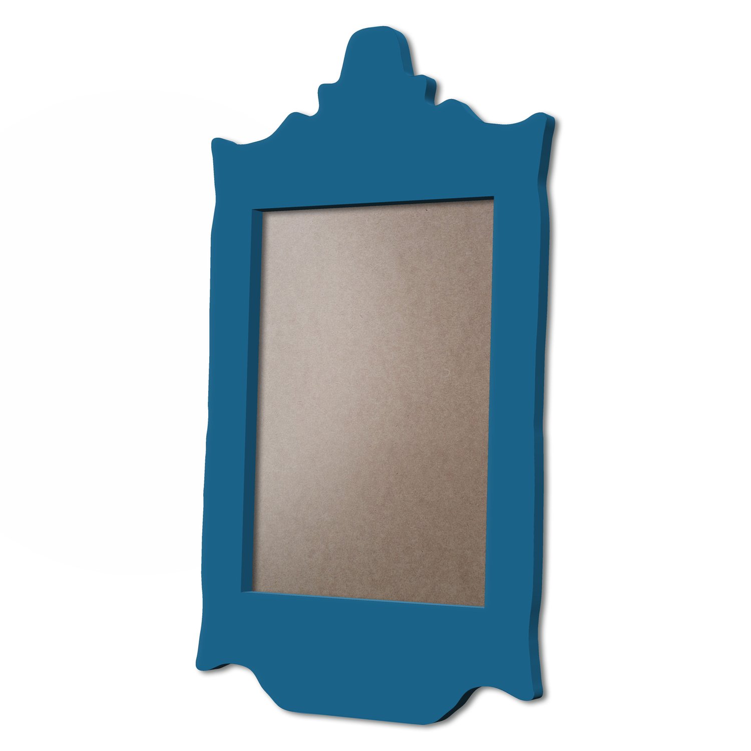 Moldura Provençal Colorida Em MDF 6mm Para Quadros Decorativos Com Fundo MDF e PVC Antirreflexo