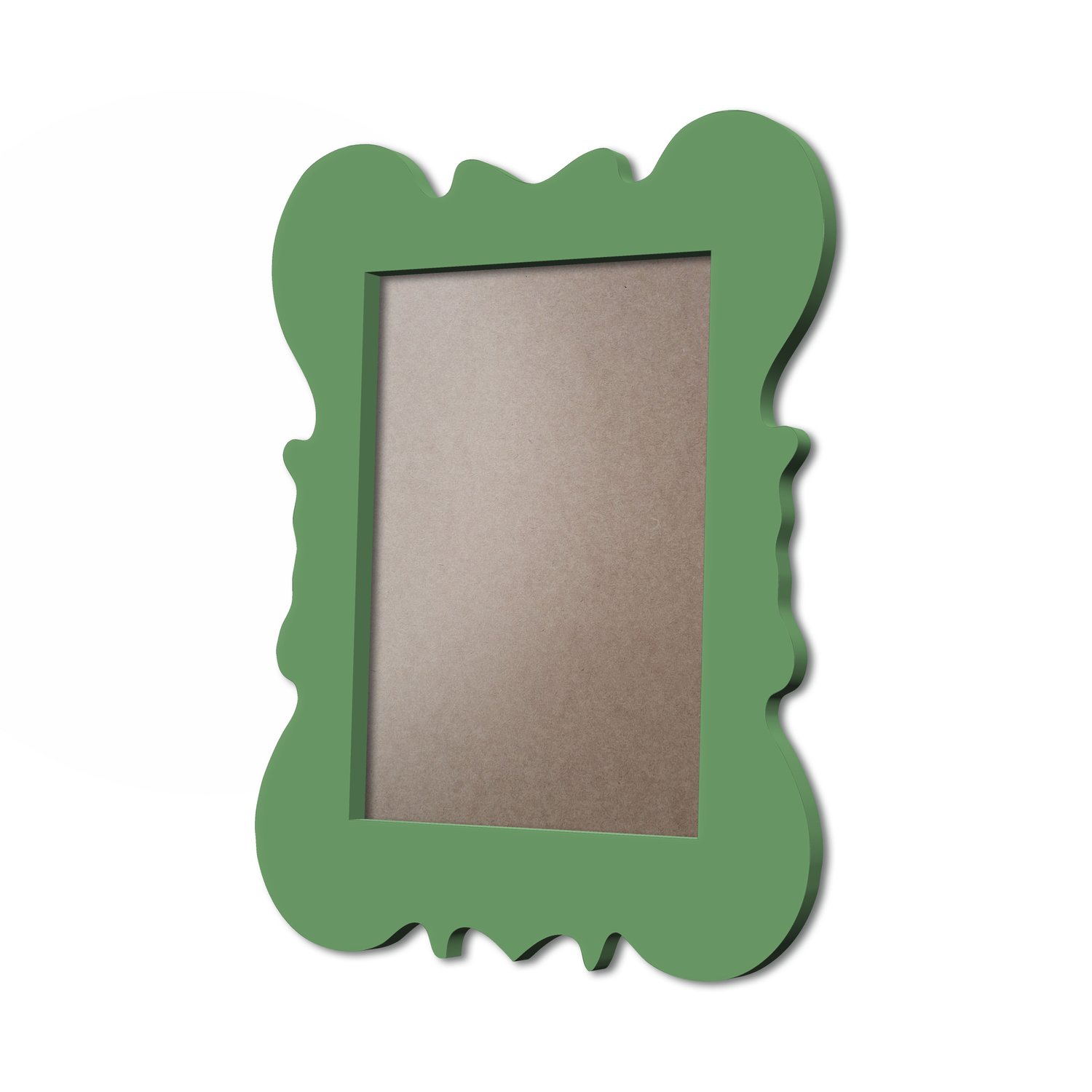 Moldura Provençal Colorida Em MDF 6mm Para Quadros Decorativos Com Fundo MDF e PVC Antirreflexo