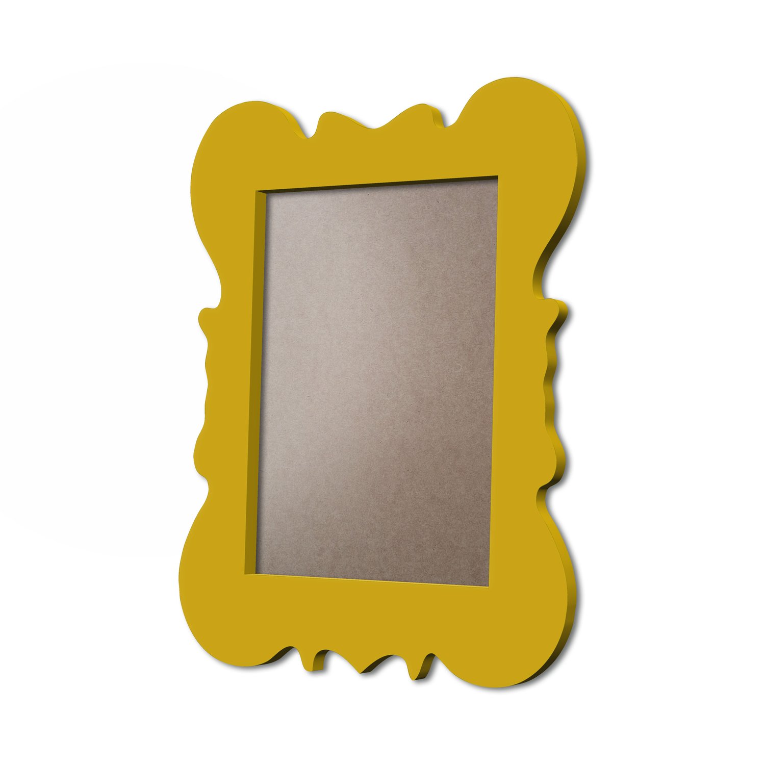 Moldura Provençal Colorida Em MDF 6mm Para Quadros Decorativos Com Fundo MDF e PVC Antirreflexo