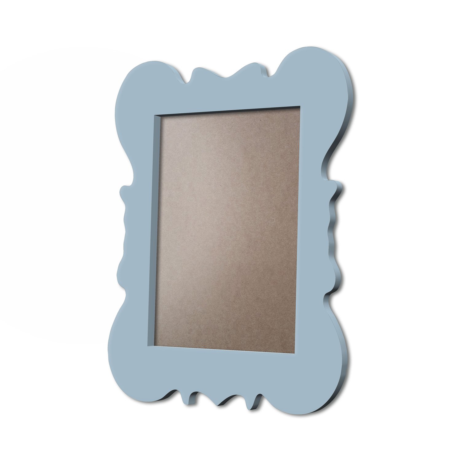 Moldura Provençal Colorida Em MDF 6mm Para Quadros Decorativos Com Fundo MDF e PVC Antirreflexo