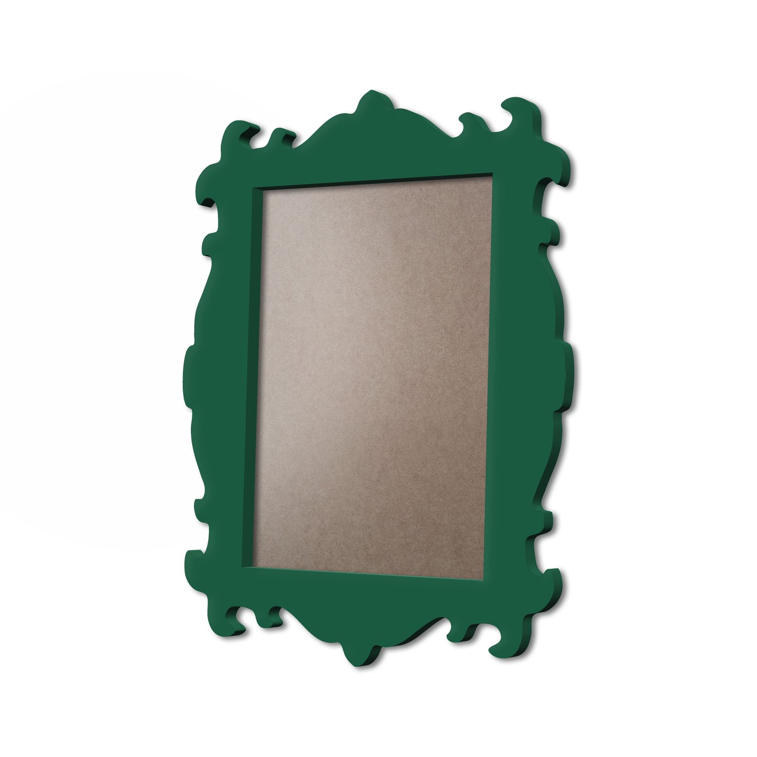 Moldura Provençal Colorida Em MDF 6mm Para Quadros Decorativos Com Fundo MDF e PVC Antirreflexo
