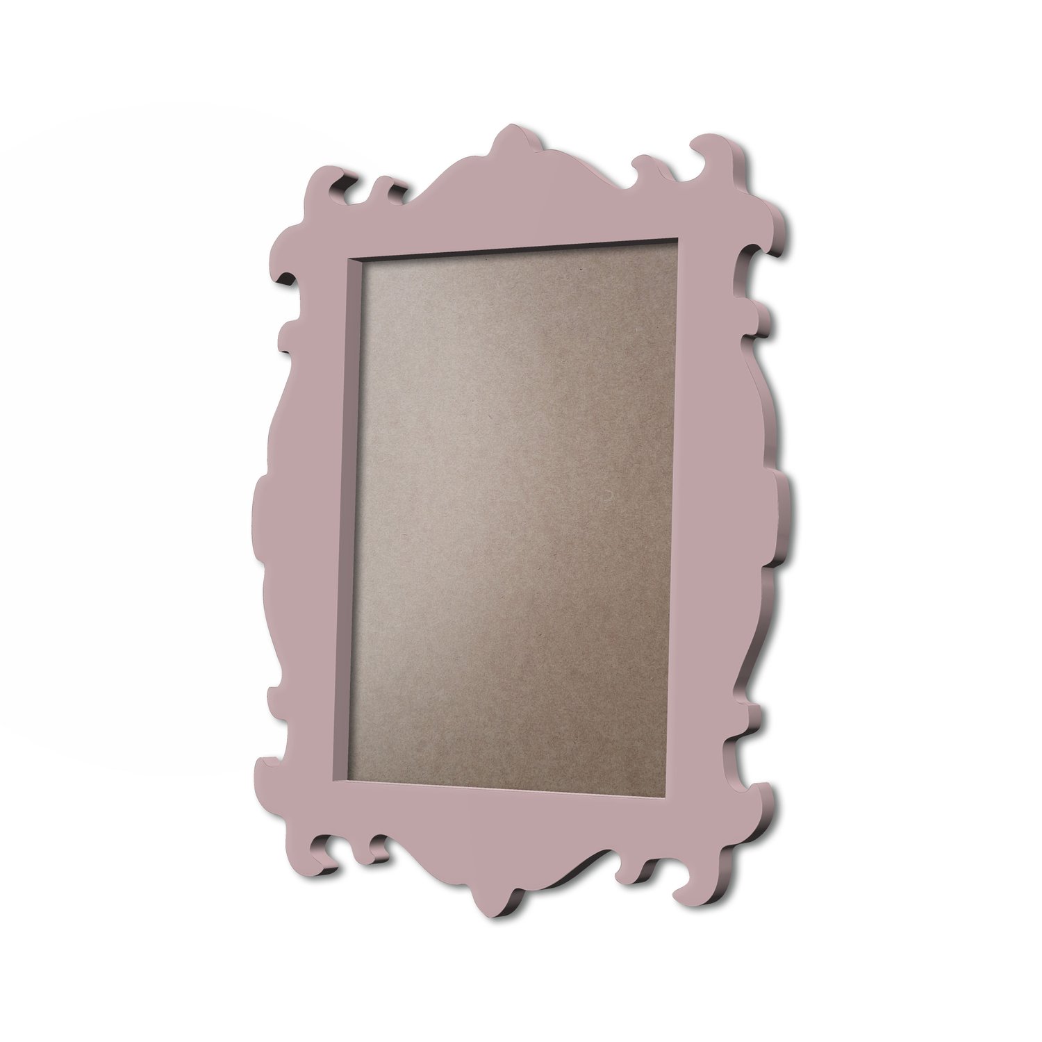 Moldura Provençal Colorida Em MDF 6mm Para Quadros Decorativos Com Fundo MDF e PVC Antirreflexo