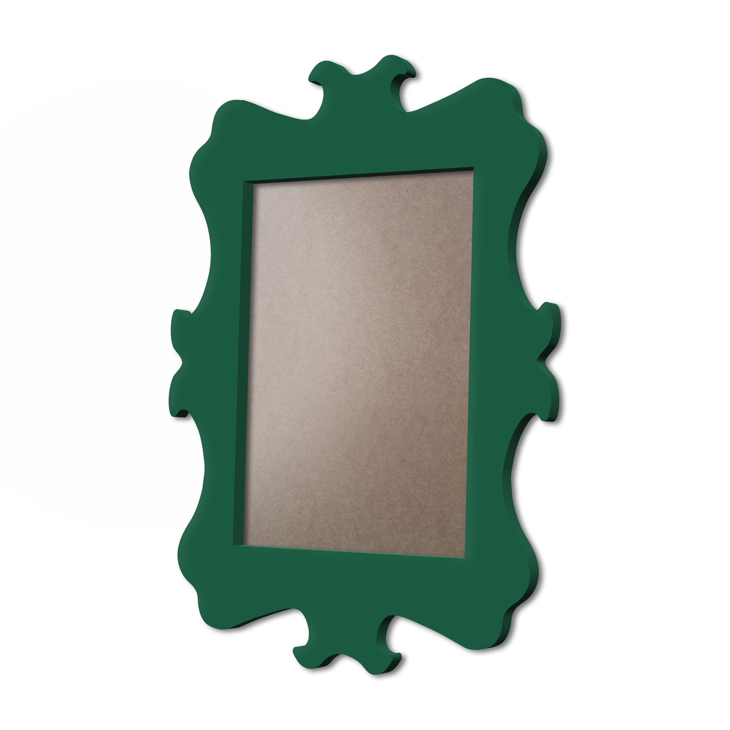 Moldura Provençal Colorida Em MDF 6mm Para Quadros Decorativos Com Fundo MDF e PVC Antirreflexo