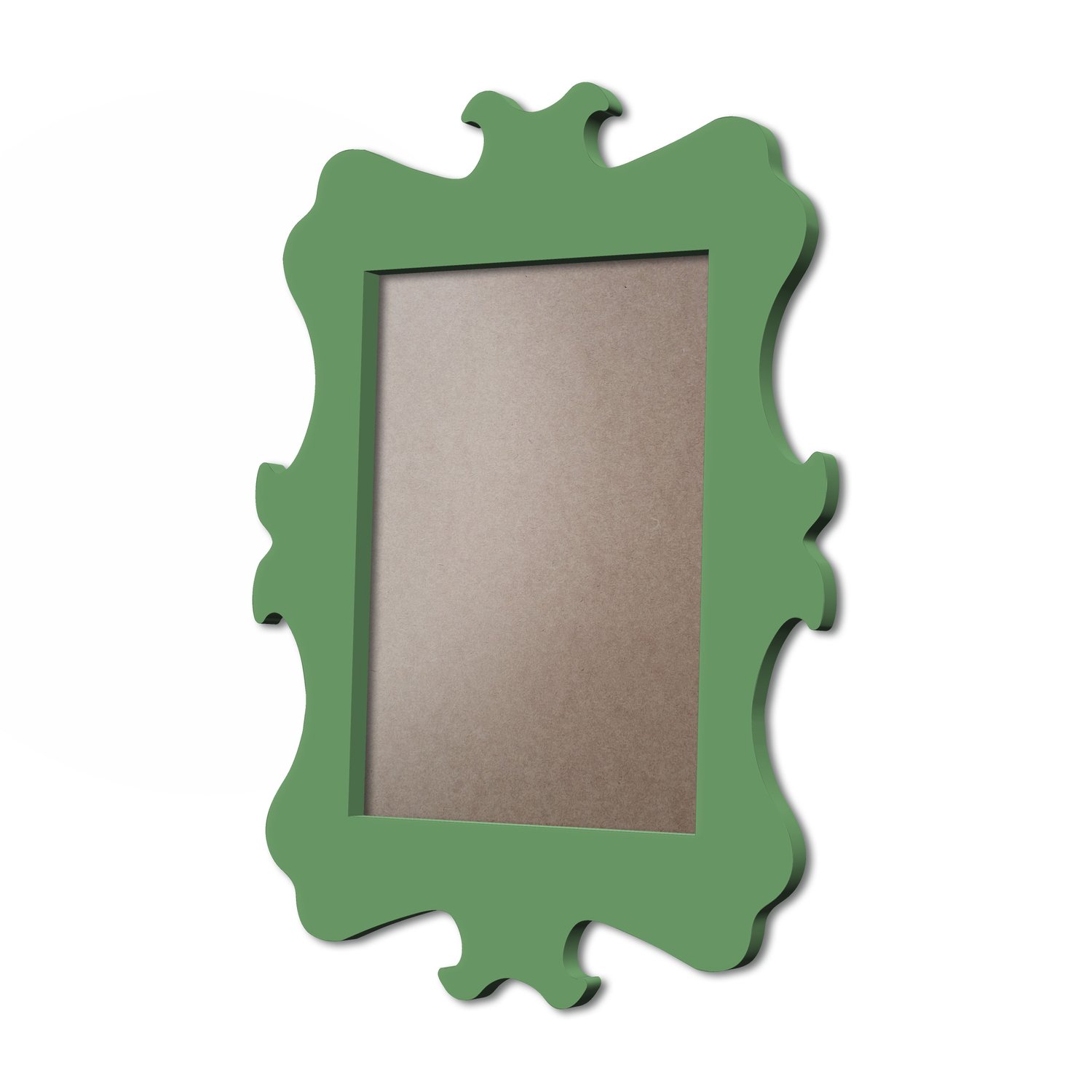 Moldura Provençal Colorida Em MDF 6mm Para Quadros Decorativos Com Fundo MDF e PVC Antirreflexo