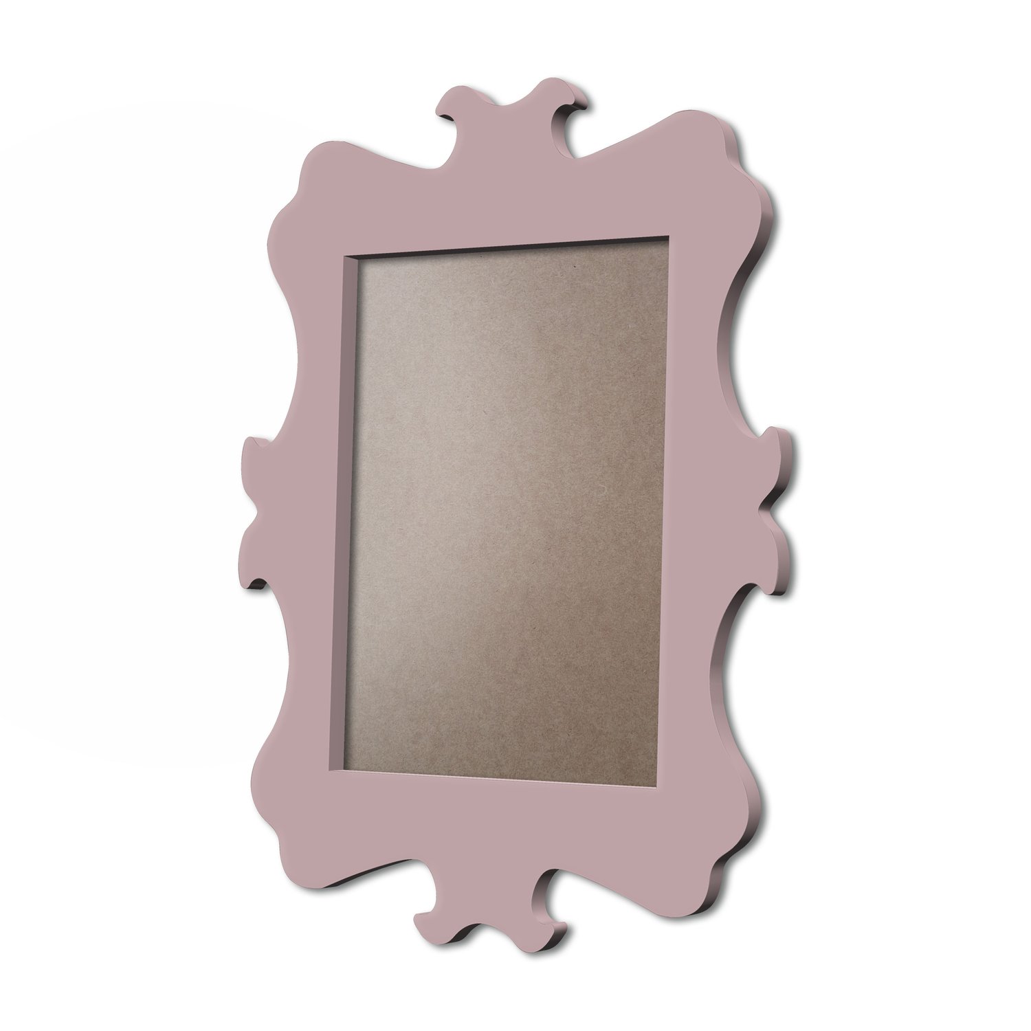 Moldura Provençal Colorida Em MDF 6mm Para Quadros Decorativos Com Fundo MDF e PVC Antirreflexo