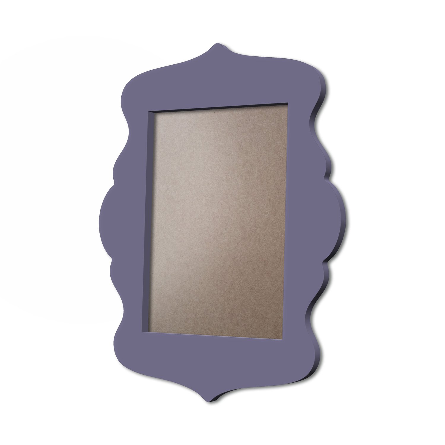 Moldura Provençal Colorida Em MDF 6mm Para Quadros Decorativos Com Fundo MDF e PVC Antirreflexo