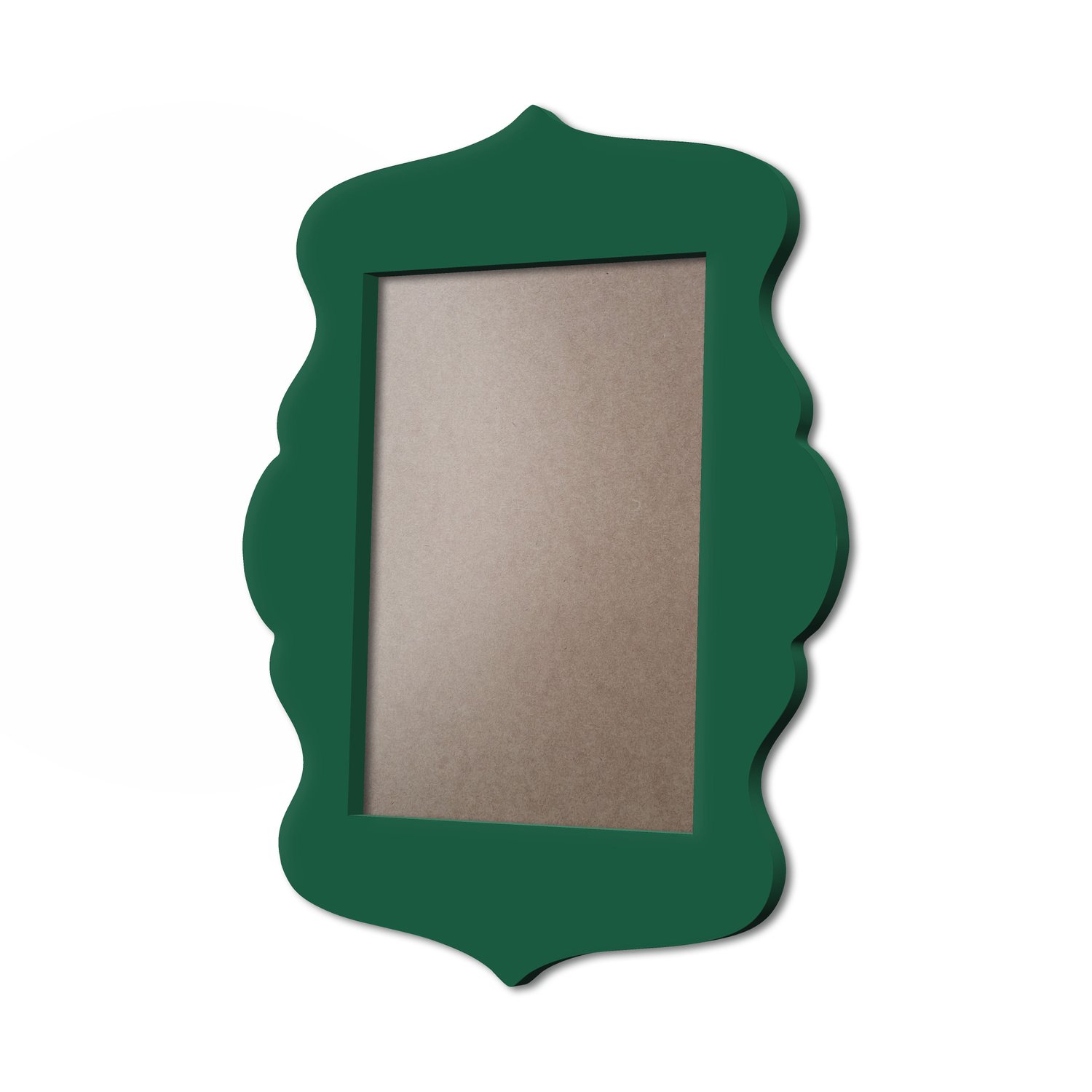 Moldura Provençal Colorida Em MDF 6mm Para Quadros Decorativos Com Fundo MDF e PVC Antirreflexo