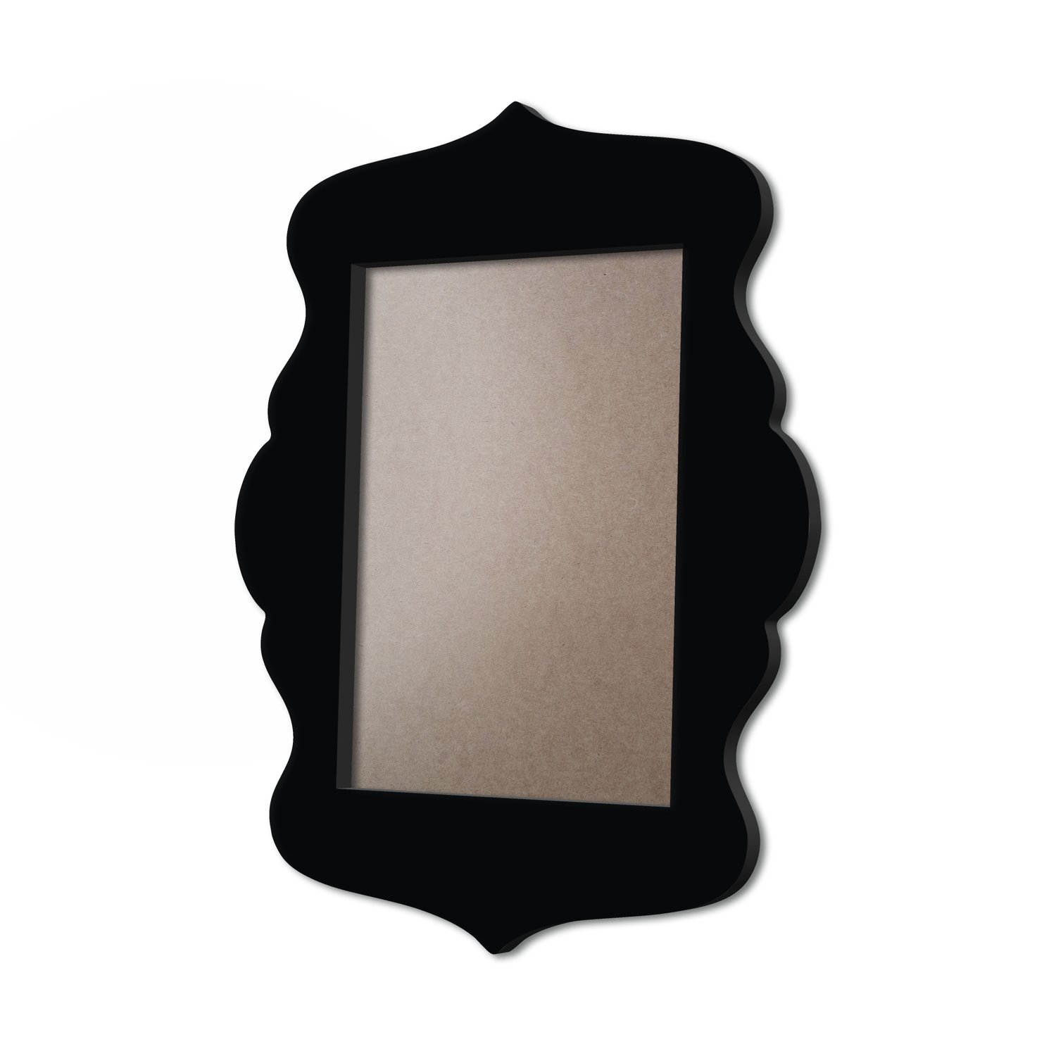 Moldura Provençal Colorida Em MDF 6mm Para Quadros Decorativos Com Fundo MDF e PVC Antirreflexo