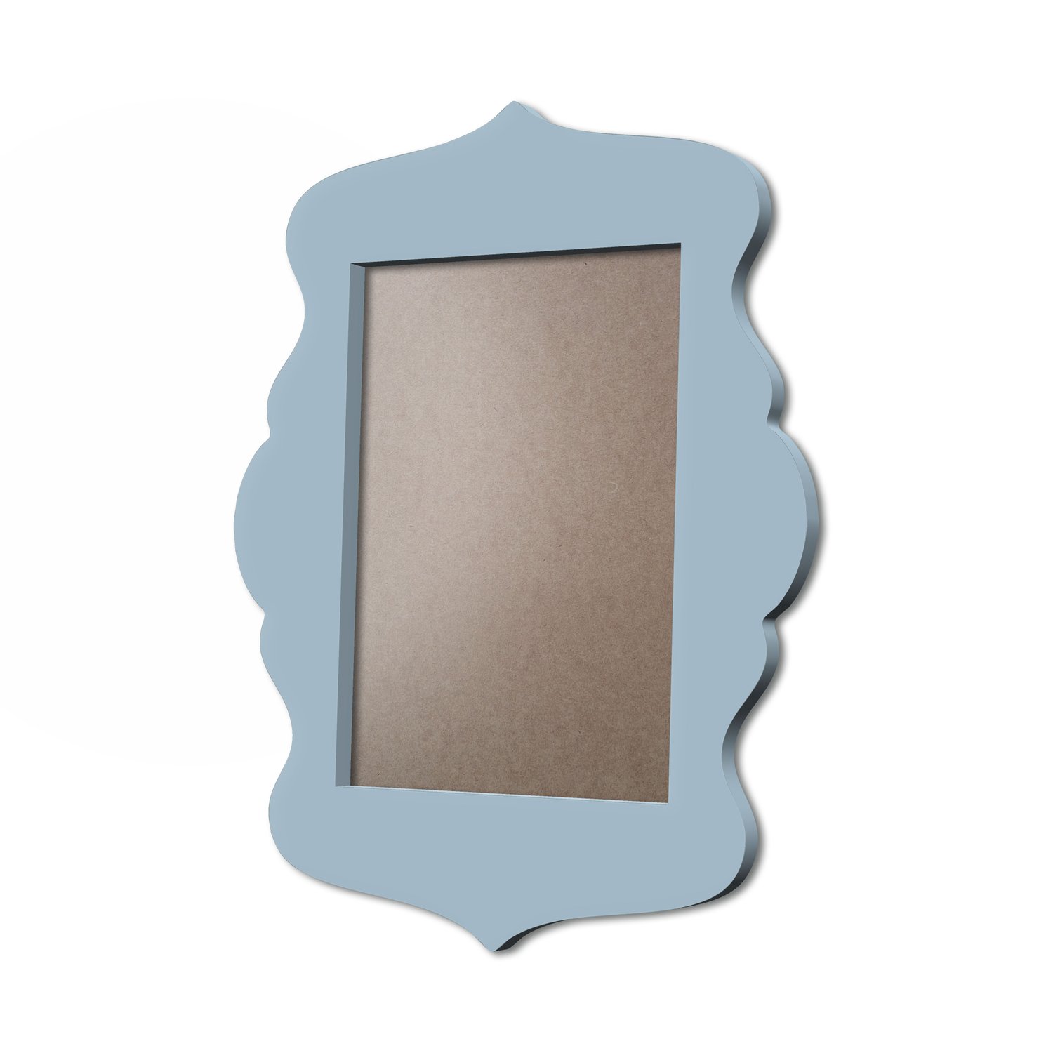Moldura Provençal Colorida Em MDF 6mm Para Quadros Decorativos Com Fundo MDF e PVC Antirreflexo