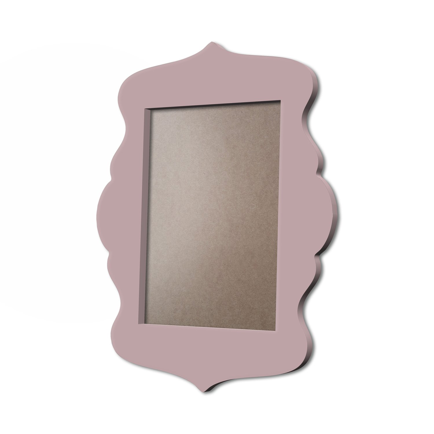 Moldura Provençal Colorida Em MDF 6mm Para Quadros Decorativos Com Fundo MDF e PVC Antirreflexo