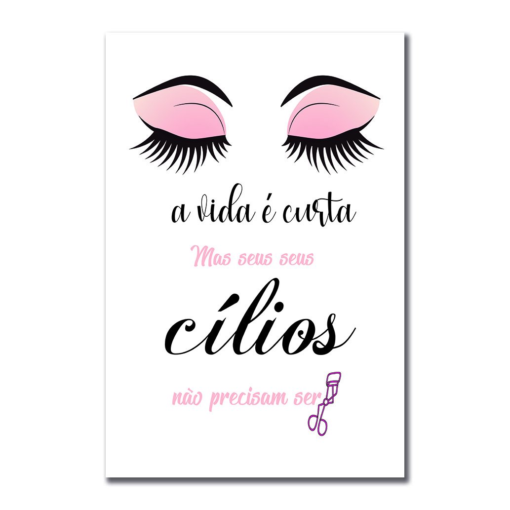 Quadro Decorativo Salão De Beleza Secador E Chapinha - Kiaga