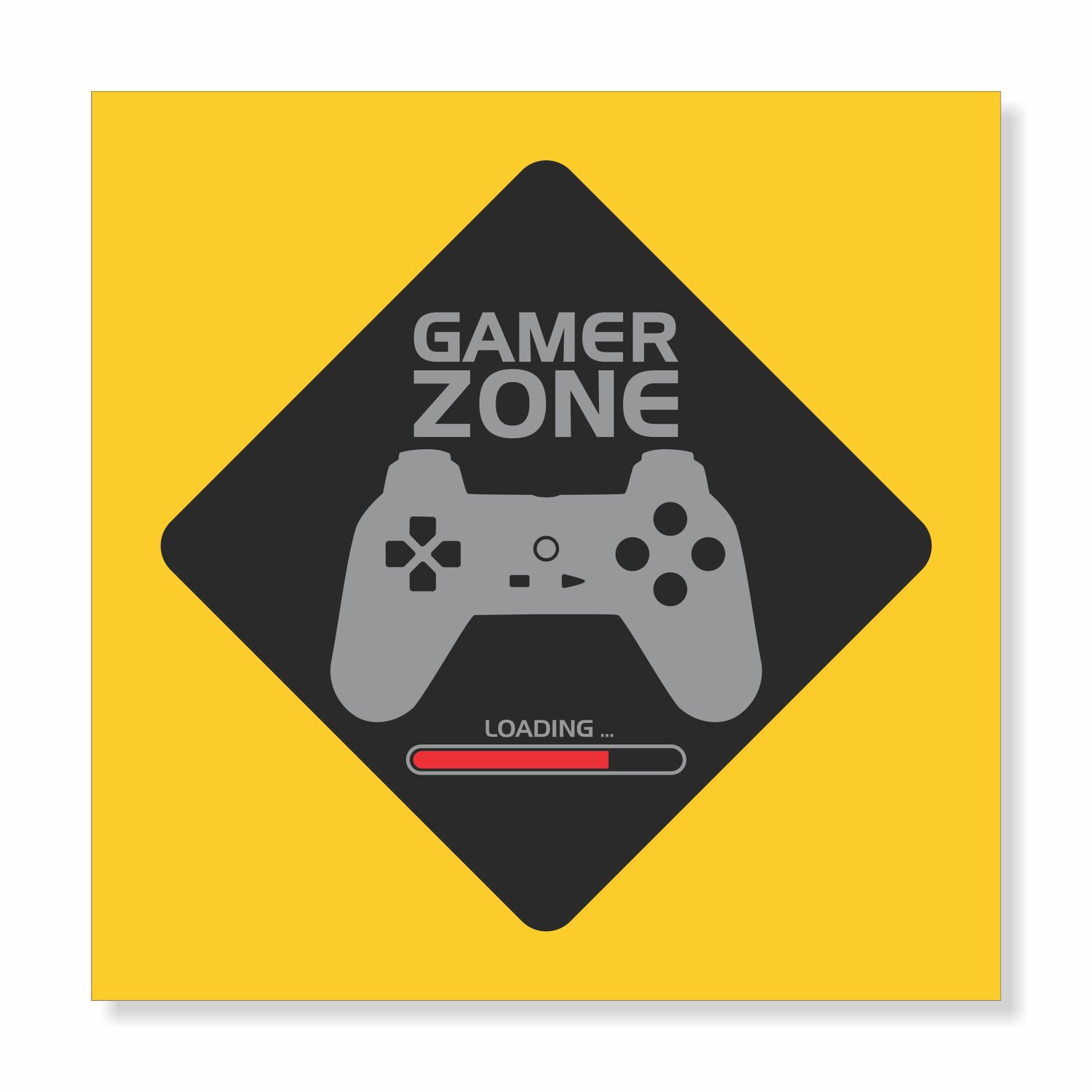 Placa Decorativa Nerd Geek Games Atenção Jogo Online Nâo Tem Pause - Kiaga