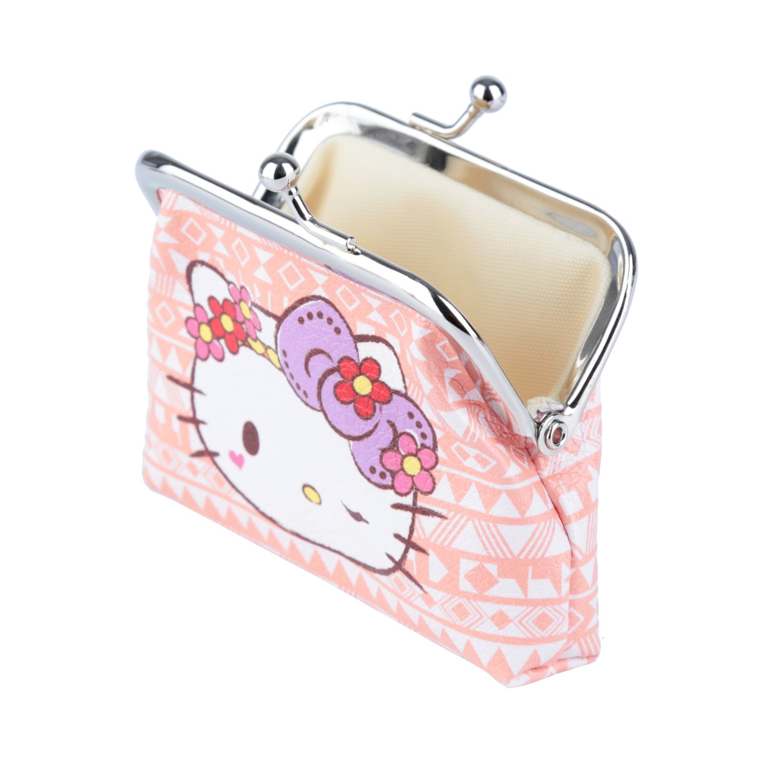 Porta Moedas Niqueleira Hello Kitty Purple Lace - URBAN - Kiaga