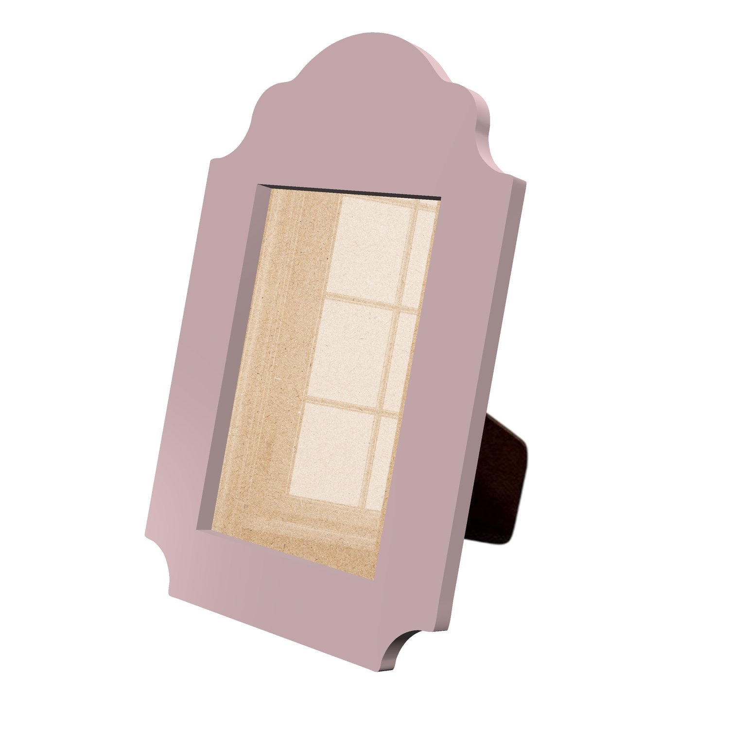 Porta Retrato Com Moldura Provençal Com Suporte em MDF e Acetato