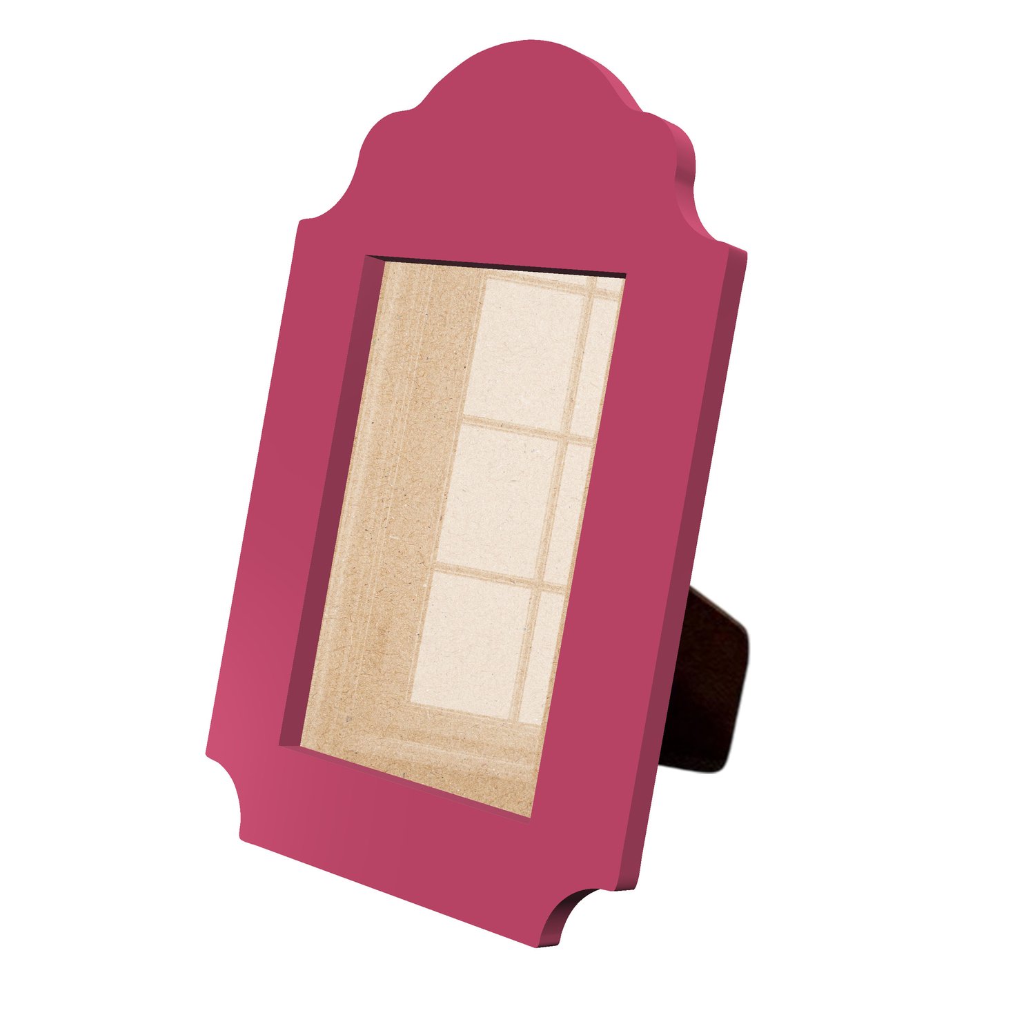 Porta Retrato Com Moldura Provençal Com Suporte em MDF e Acetato
