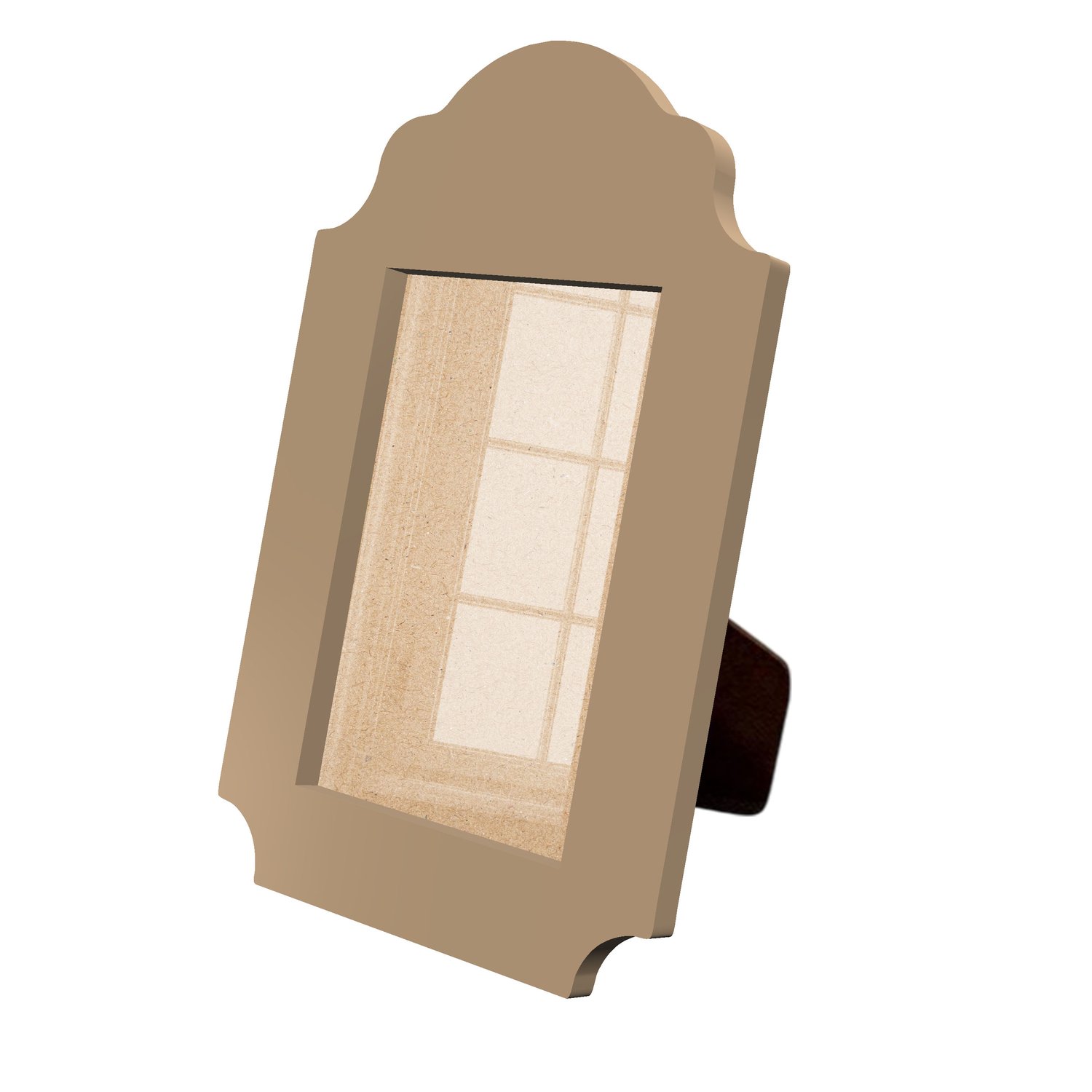 Porta Retrato Com Moldura Provençal Com Suporte em MDF e Acetato