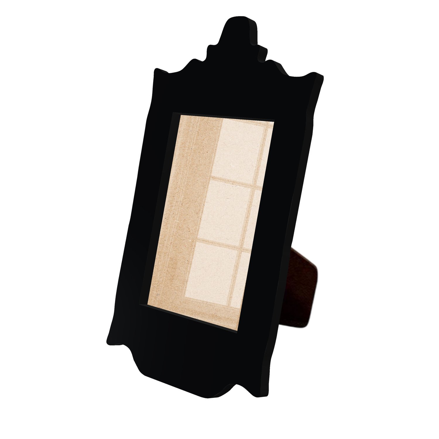 Porta Retrato Com Moldura Provençal Colorida Em Mdf 6 mm Com Suporte em MDF e Acetato